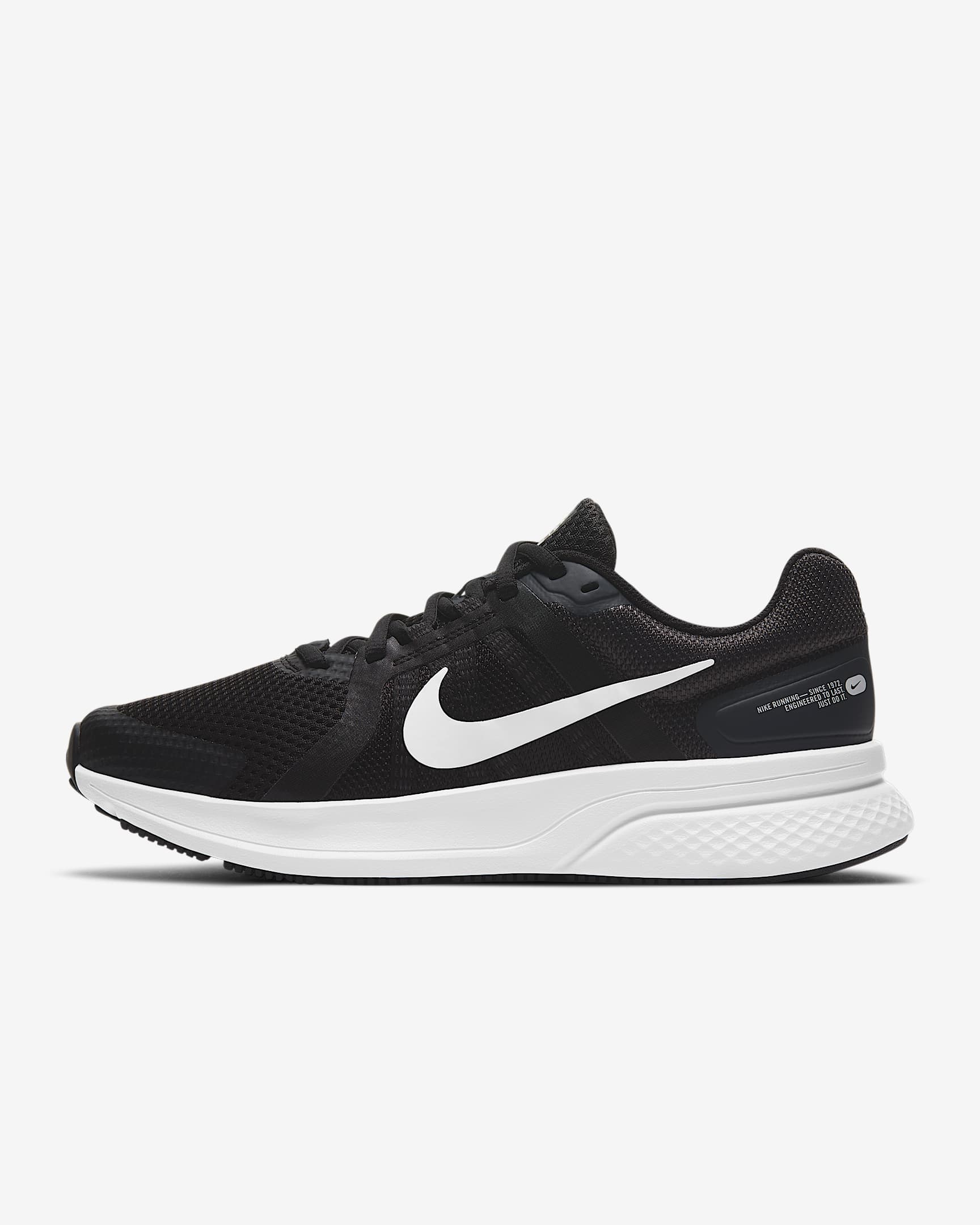 Nike Run Swift 2 Women's Road Running Shoes - Black/Dark Smoke Grey/White