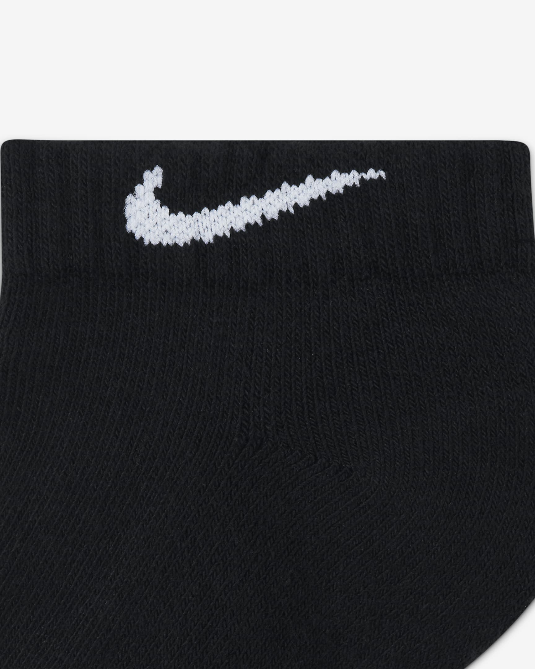 Nike Everyday Cushioned Training Low Socks (3 Pairs) - Black/White