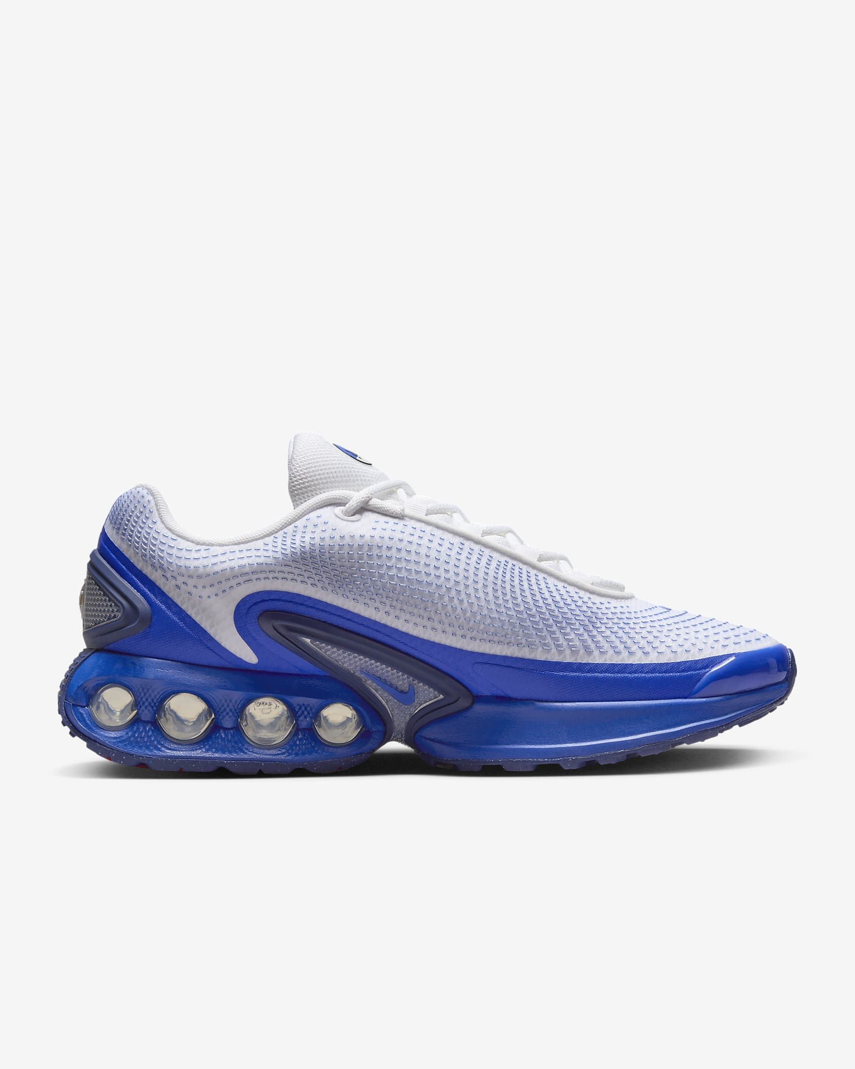 Nike Air Max Dn Shoes - White/Blue Void/Racer Blue