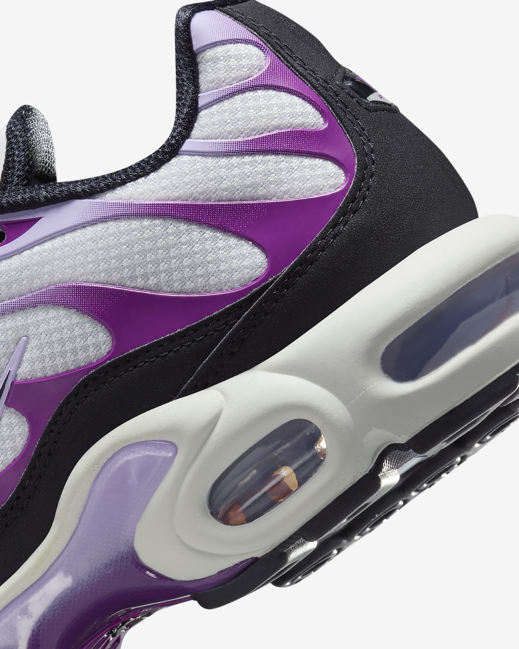 Nike Air Max Plus Men's Shoes - White/Viotech/Lilac Bloom/Black