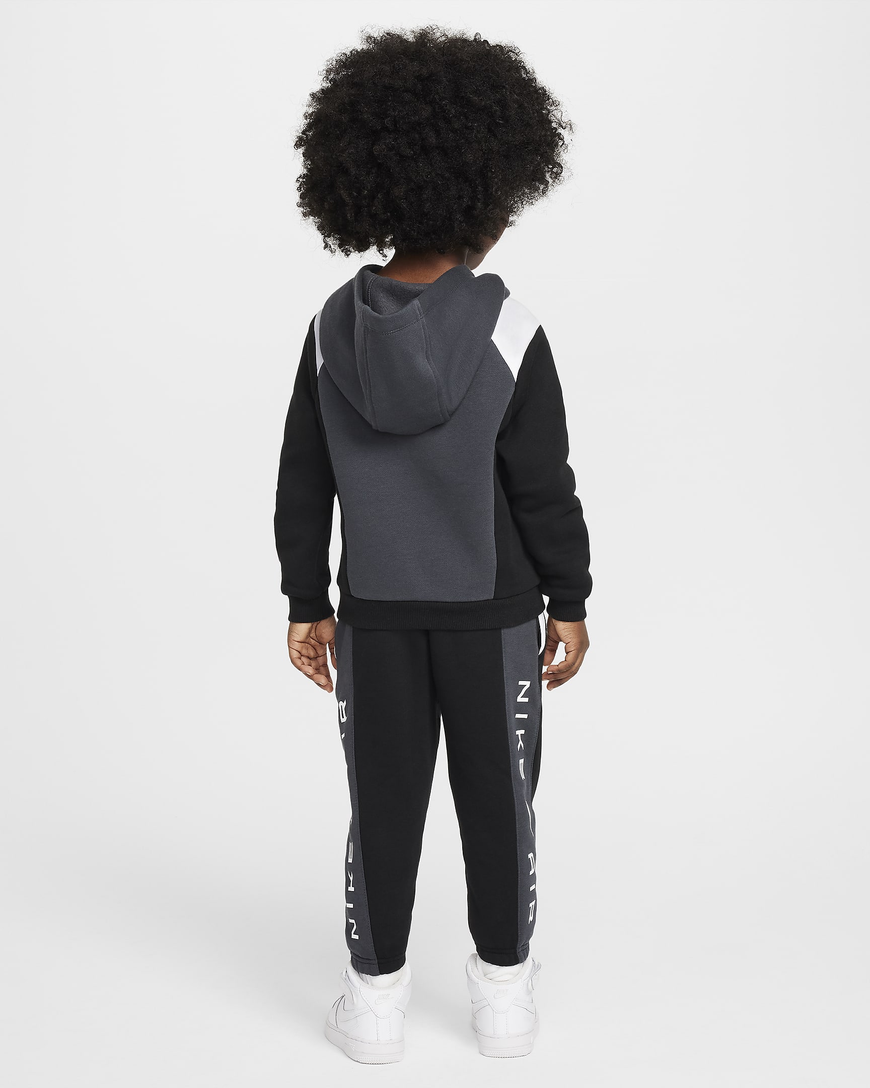 Nike Air Toddler Fleece Pullover and Pants Set - Black