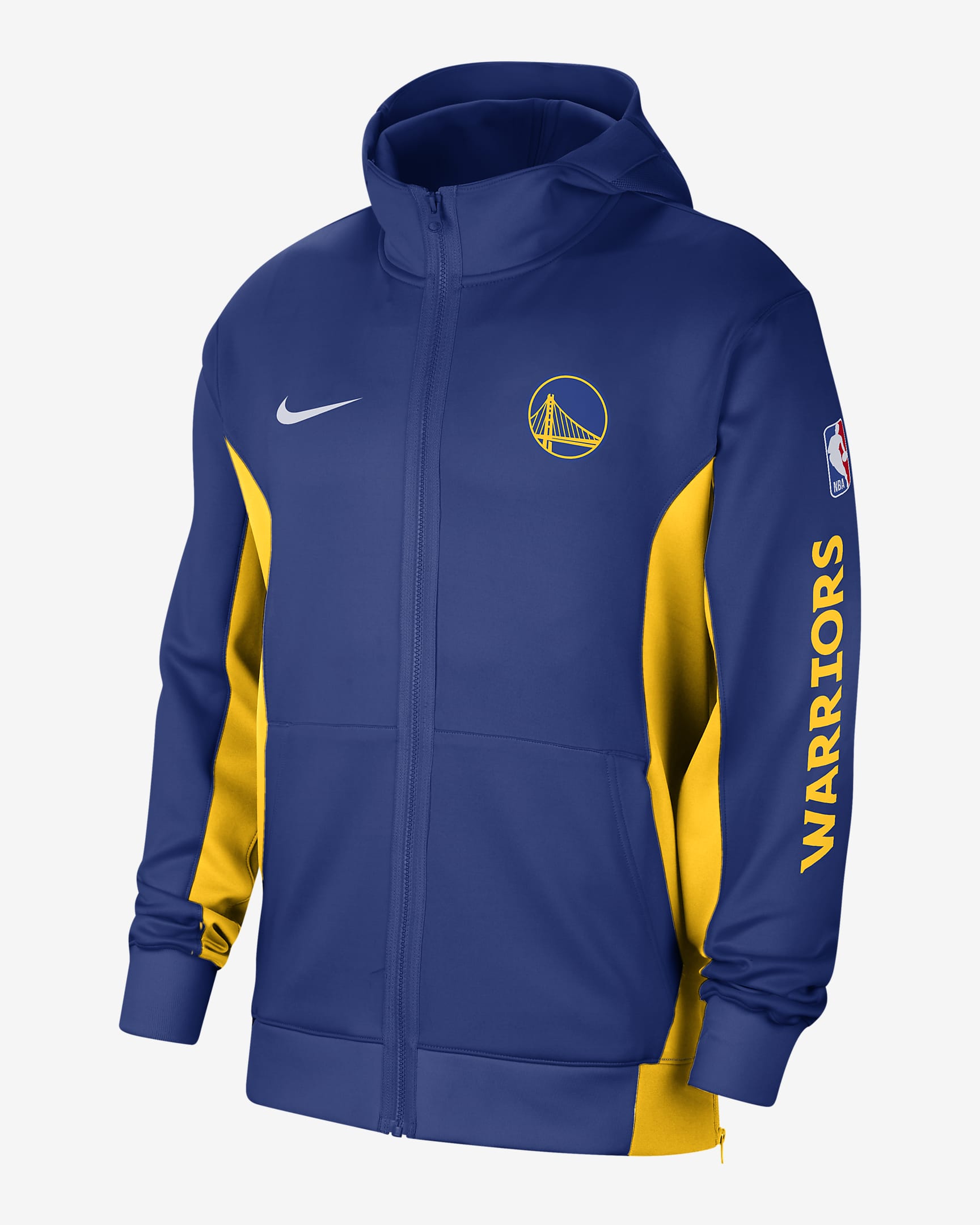 Golden State Warriors Showtime Men's Nike Dri-FIT NBA Full-Zip Hoodie ...