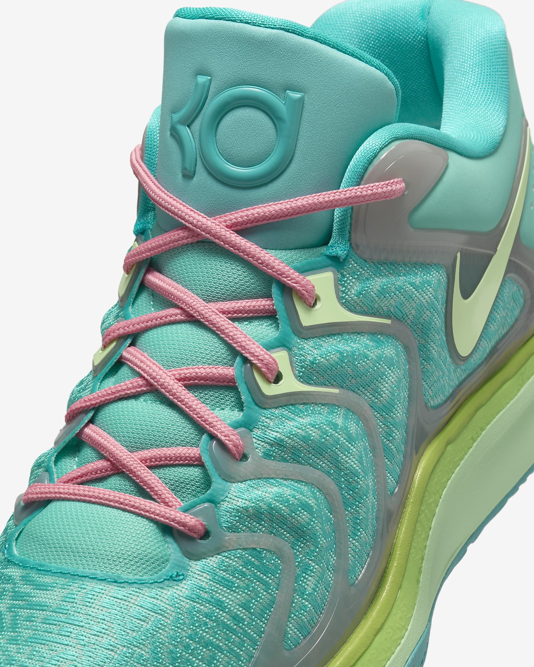 KD17 x Jonquel Jones Basketball Shoes - Dusty Cactus/Green Frost/Coral Chalk/Vapour Green