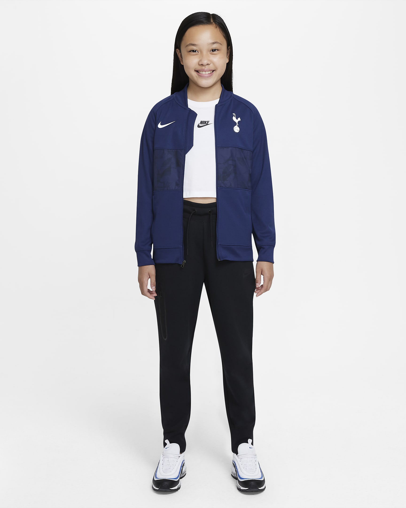 Tottenham Hotspur Older Kids' Full-Zip Football Jacket. Nike CA