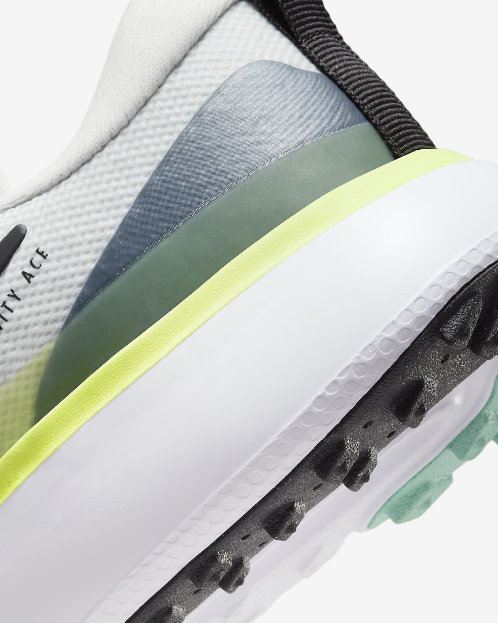 Nike Infinity Ace Next Nature Golf Shoes - Photon Dust/Emerald Rise/Volt/Black