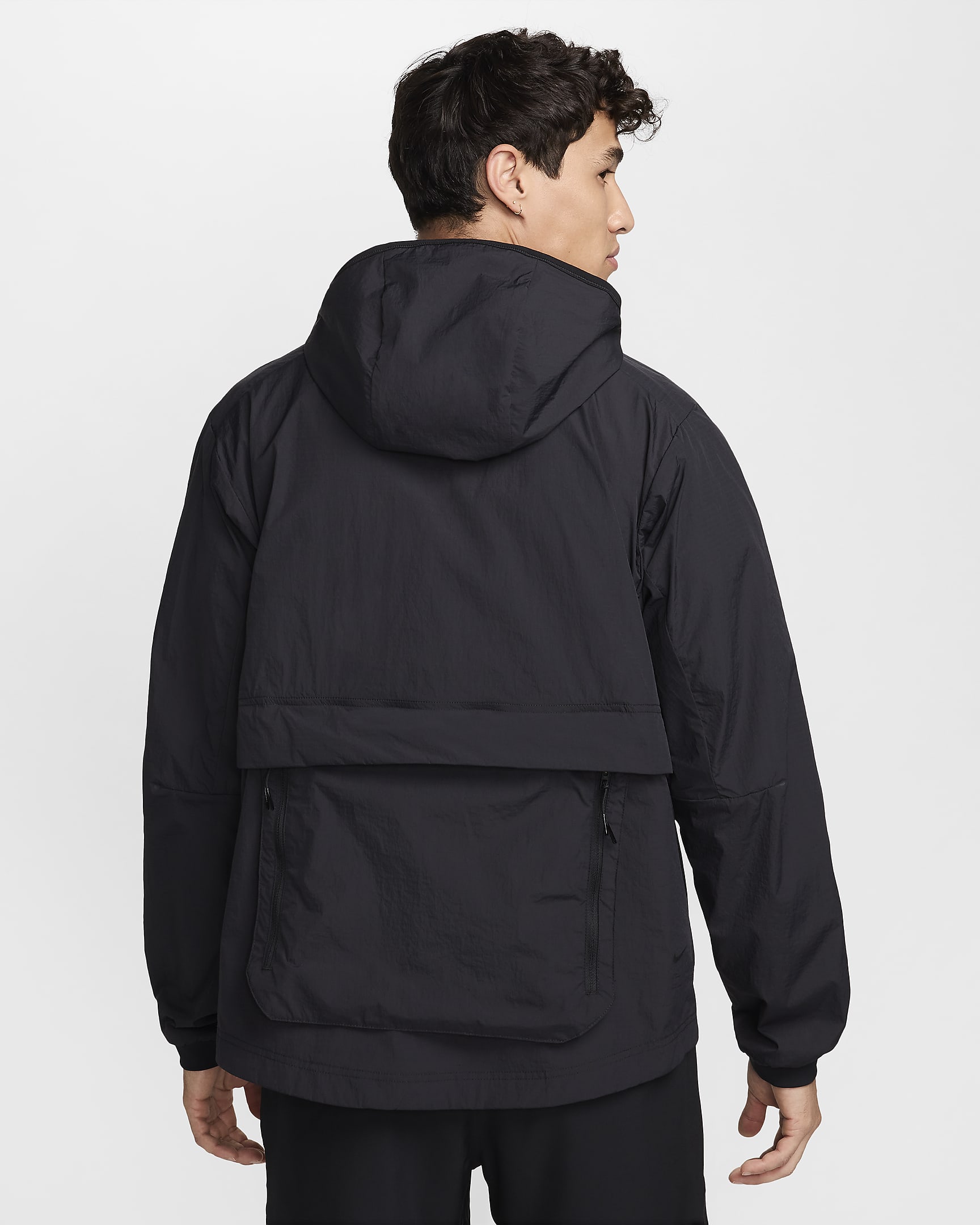 Nike APS Men's UV Repel Lightweight Versatile Jacket - Black/Black/Black