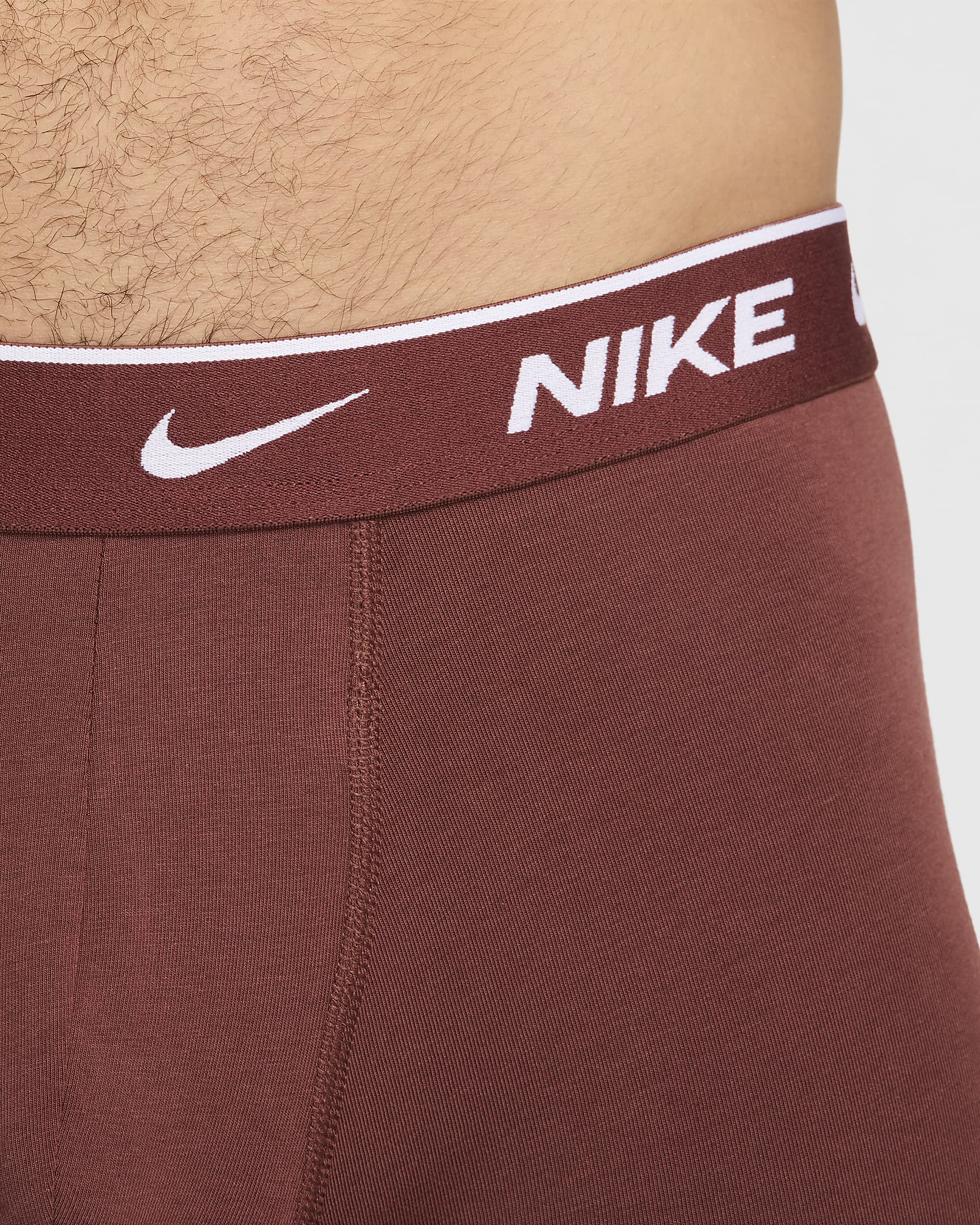 Nike Dri-FIT Essential Cotton Stretch Men's Boxer Briefs (3-Pack) - Honey Wheat