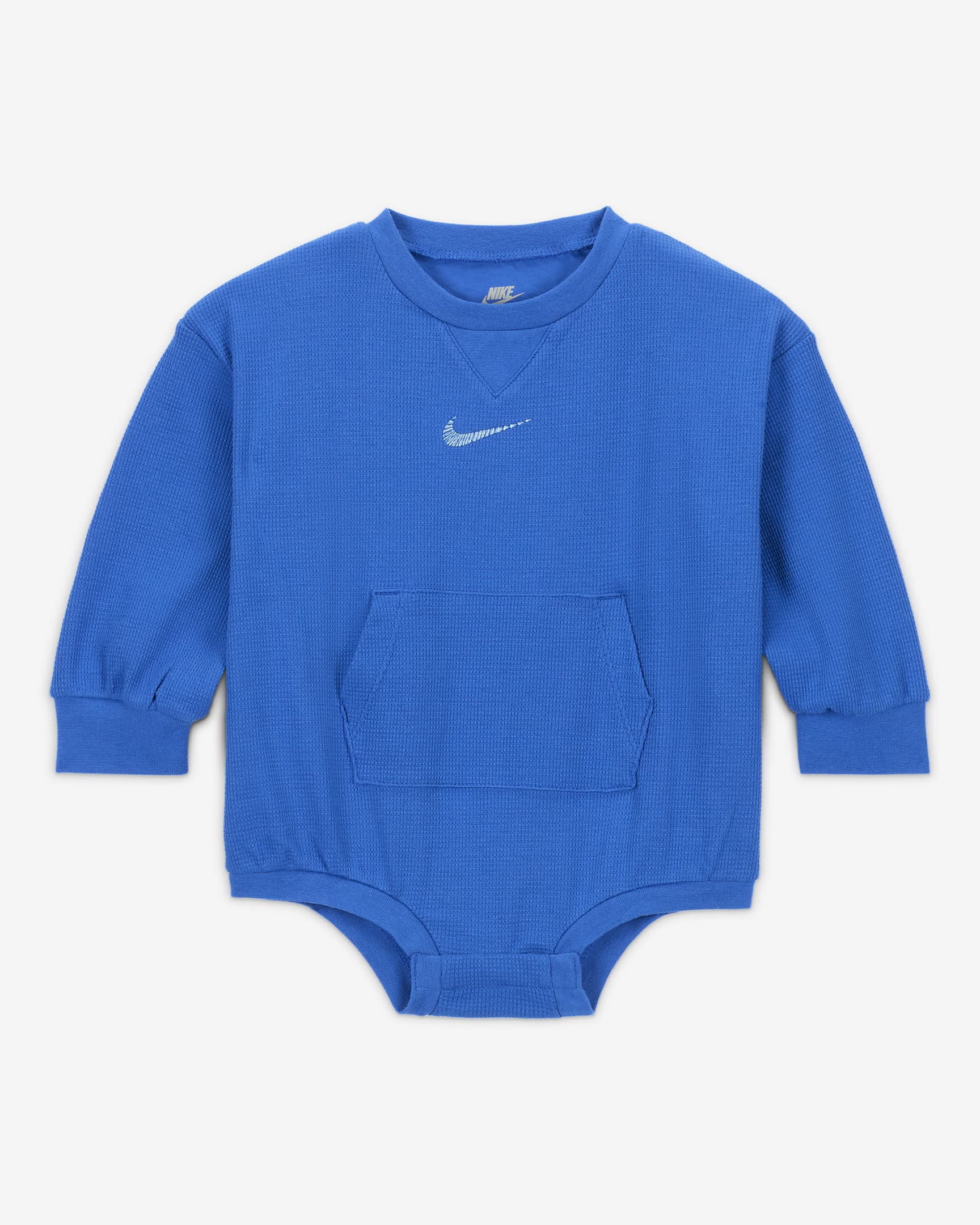 Body de manga larga para bebé (12-24 meses) Nike ReadySet - Royal juego