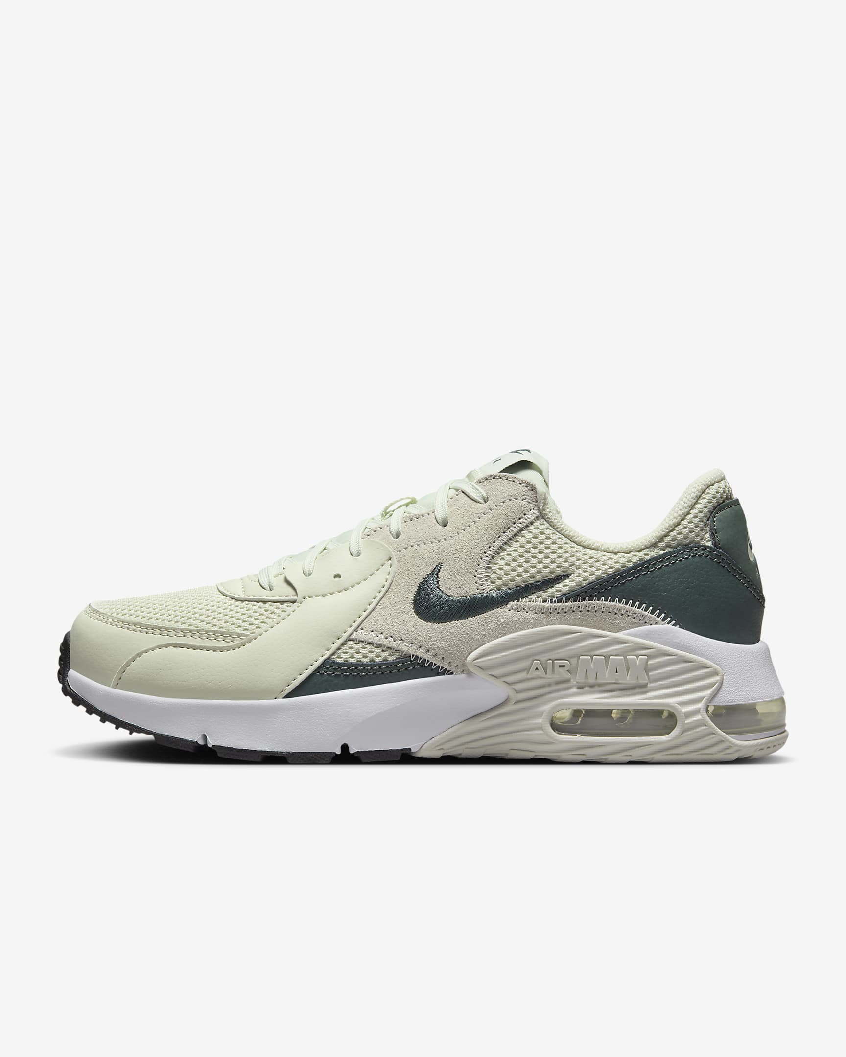 Tenis para mujer Nike Air Max Excee - Mar de cristal/Blanco/Blanco cumbre/Verde vintage