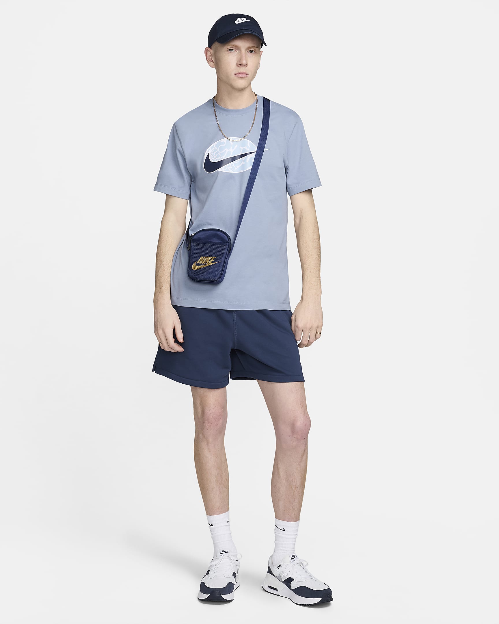 Playera para hombre Nike Sportswear - Pizarra cenizo