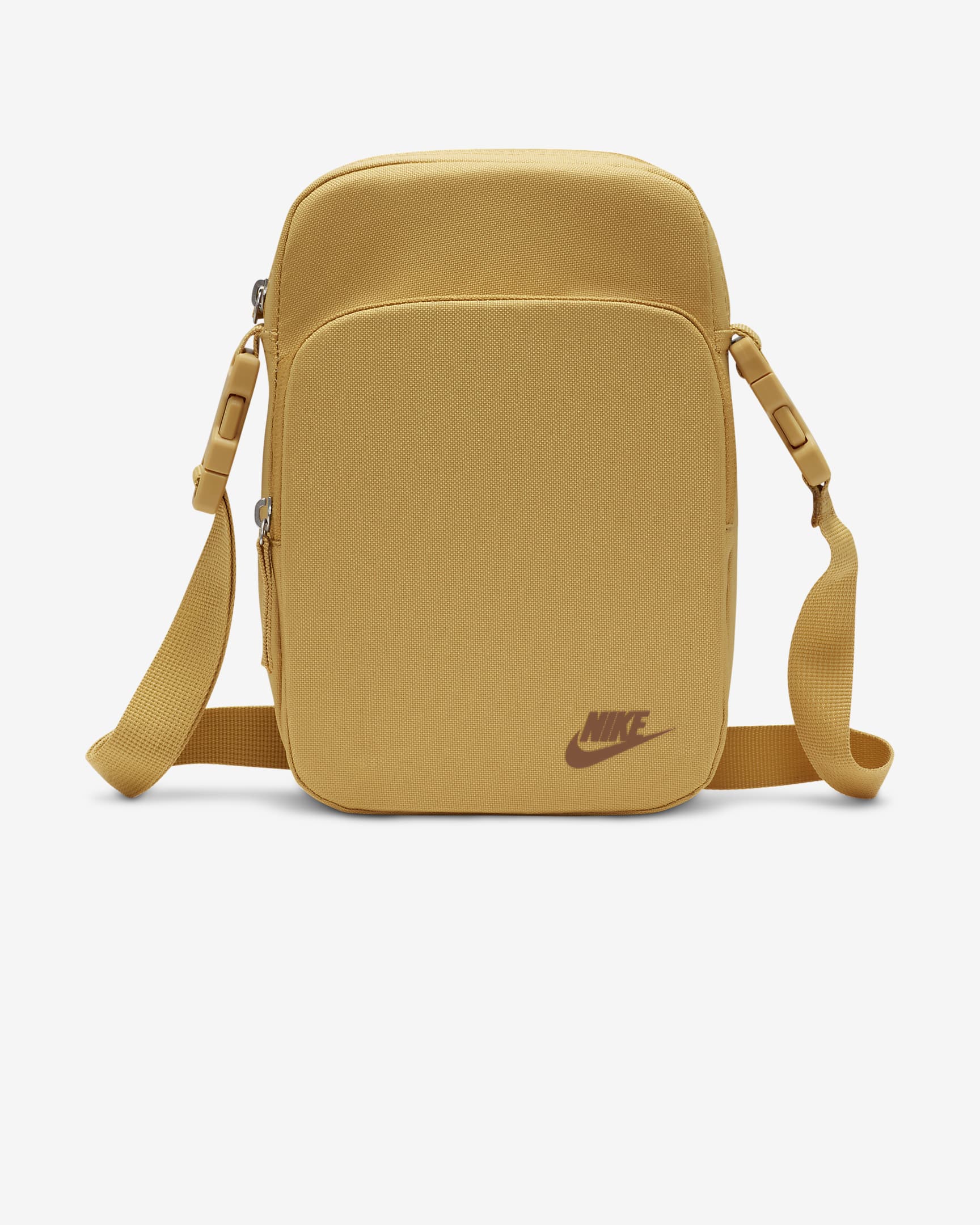 Nike Heritage Cross-Body Bag (4L) - Wheat Gold/Wheat Gold/Ale Brown