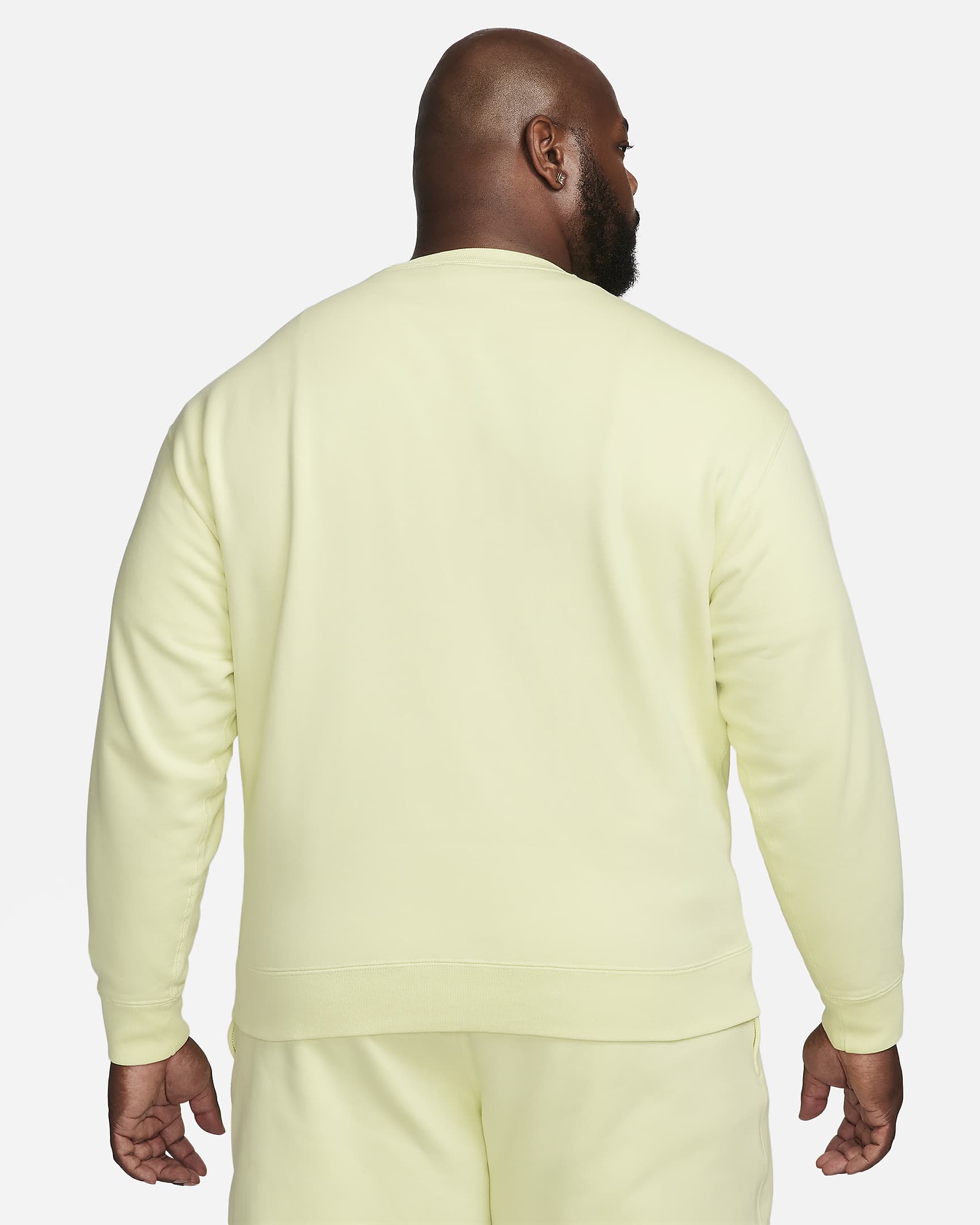 nikelab solo swoosh fleece crew