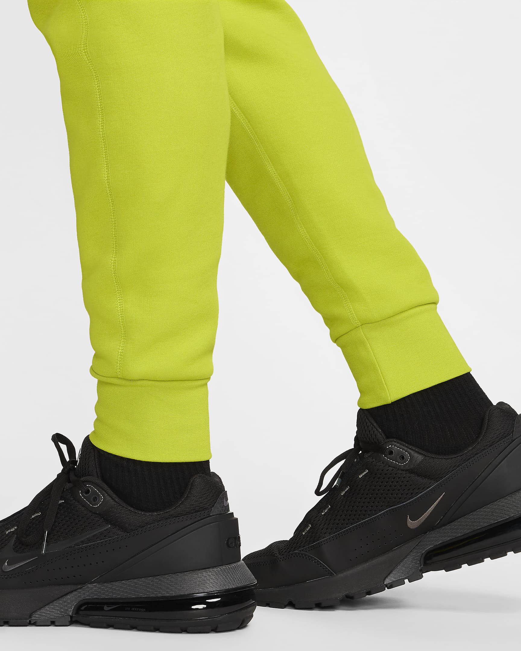 Nike Sportswear Tech Fleece Men's Joggers - Bright Cactus/Black