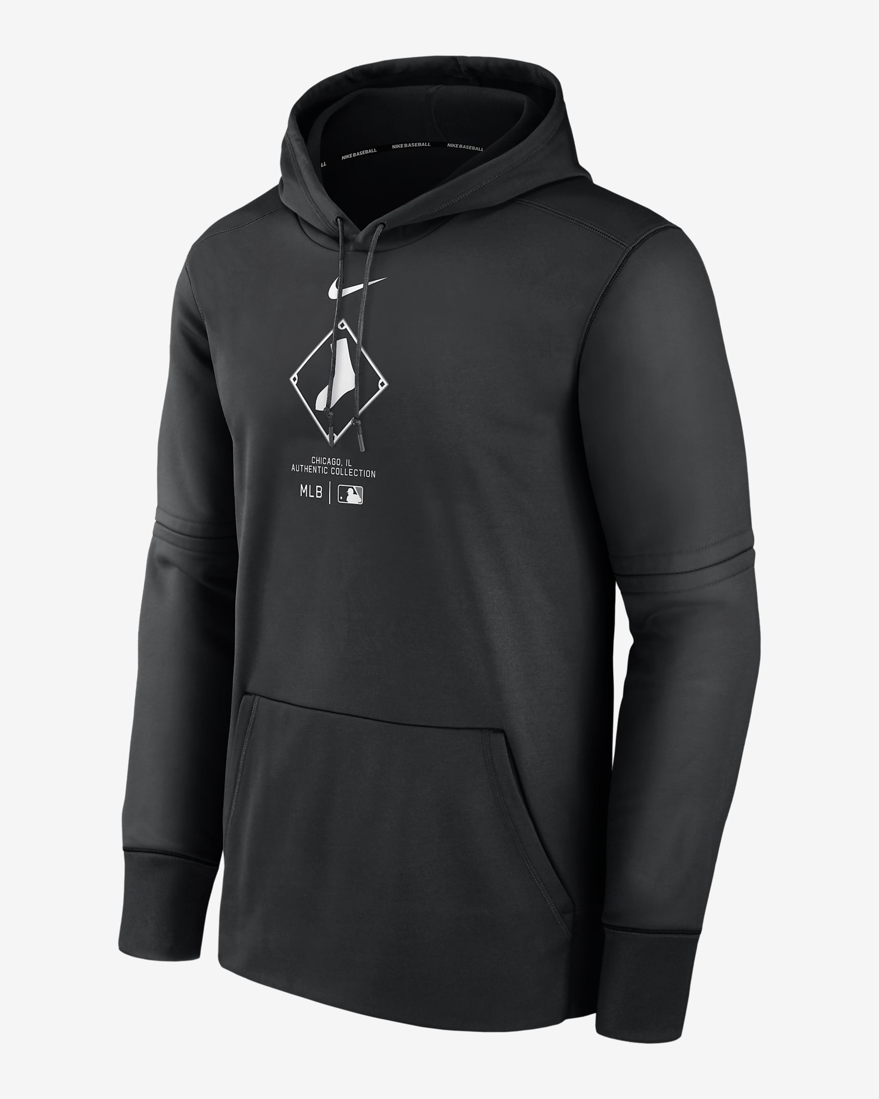 Chicago White Sox City Connect Practice Men's Nike Therma MLB Pullover ...