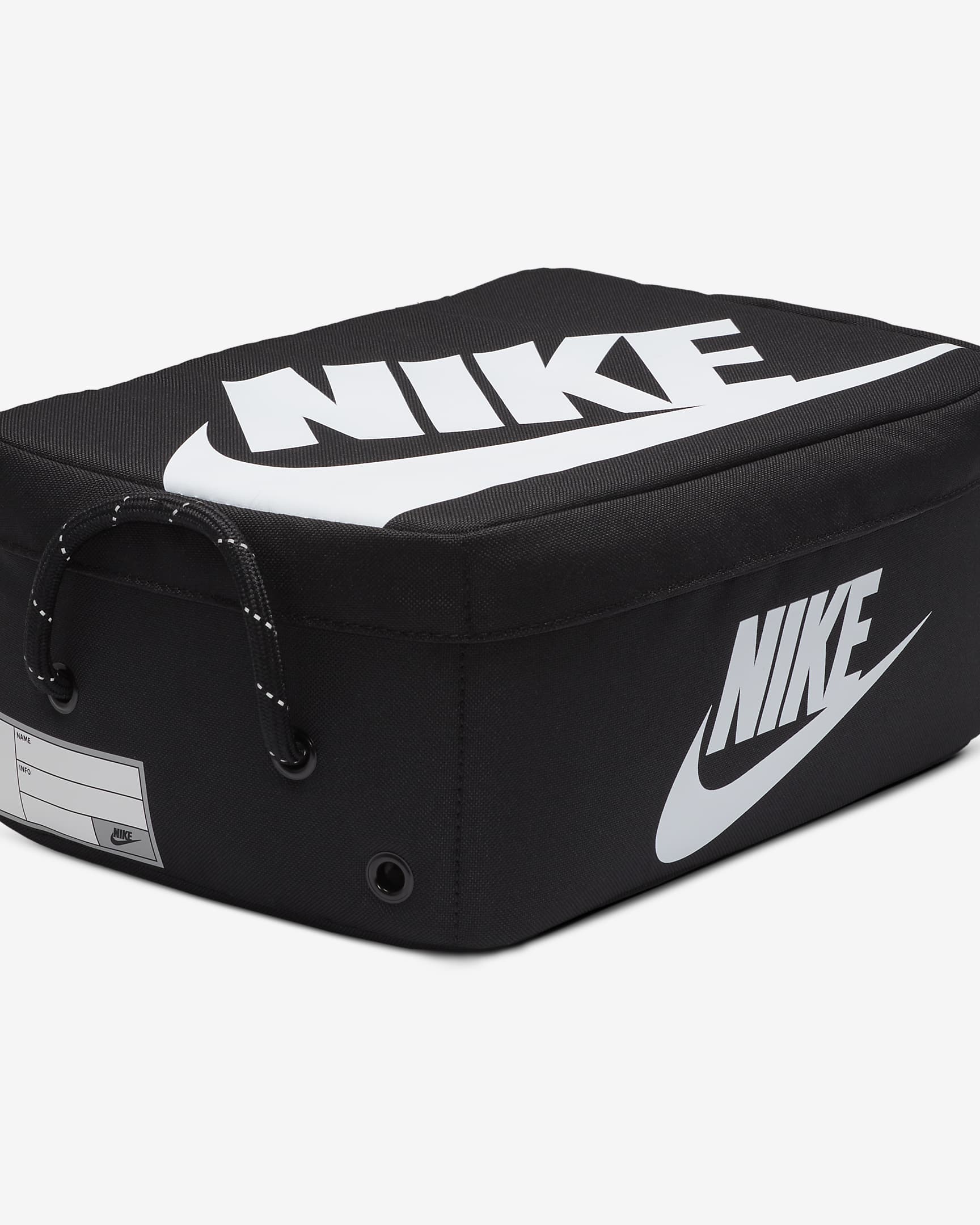 Nike skobag (liten, 8 L) - Svart/Svart/Hvit