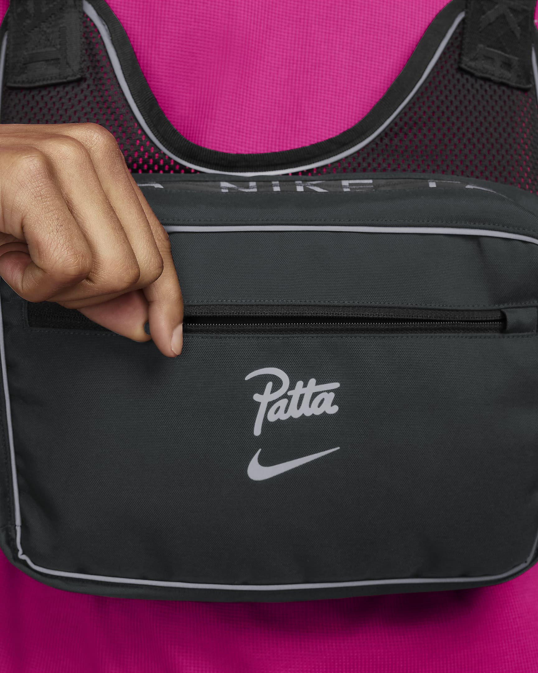 Nike x Patta Running Team Rig - Svart