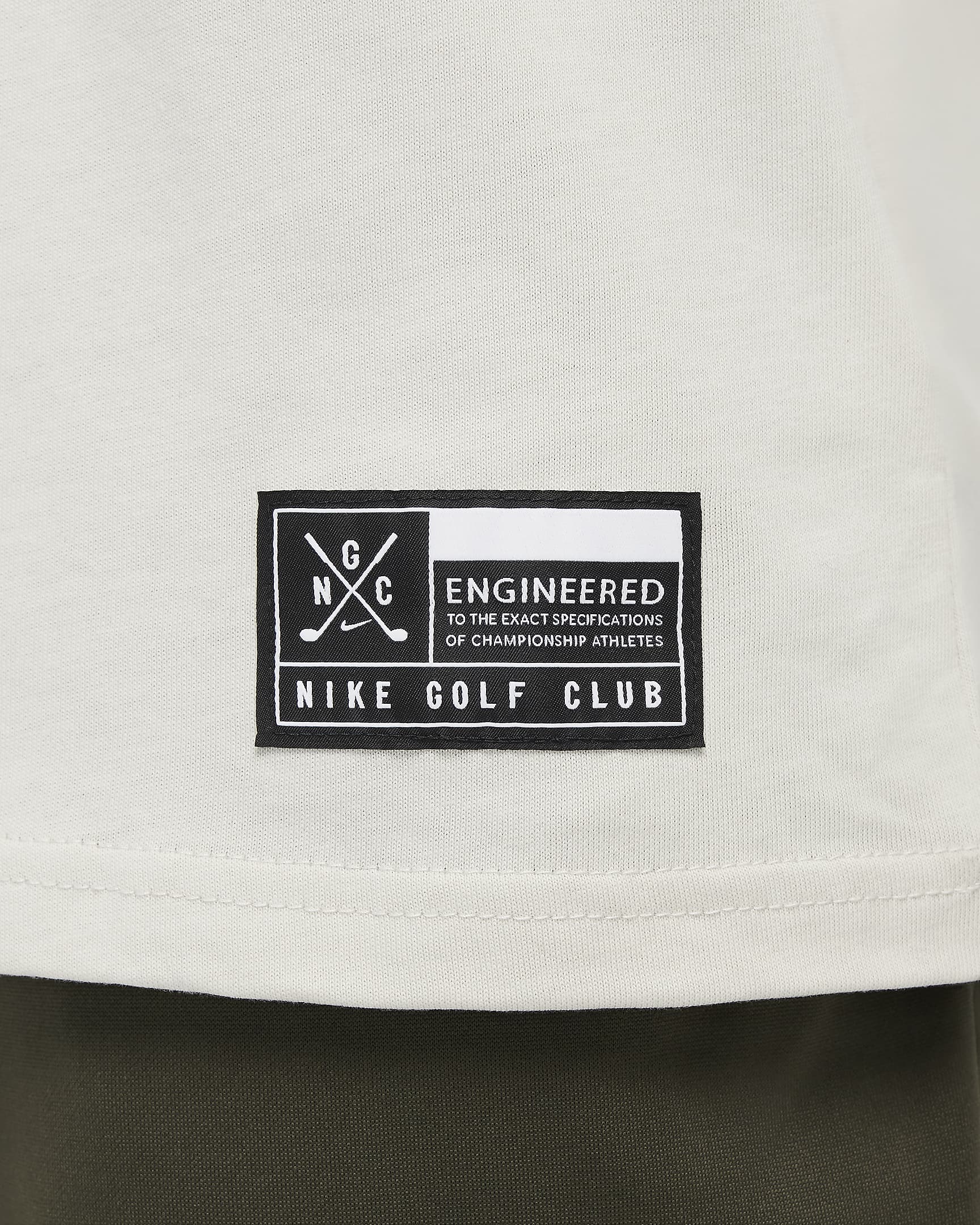 Nike Max90 Men's Golf T-Shirt - Light Bone