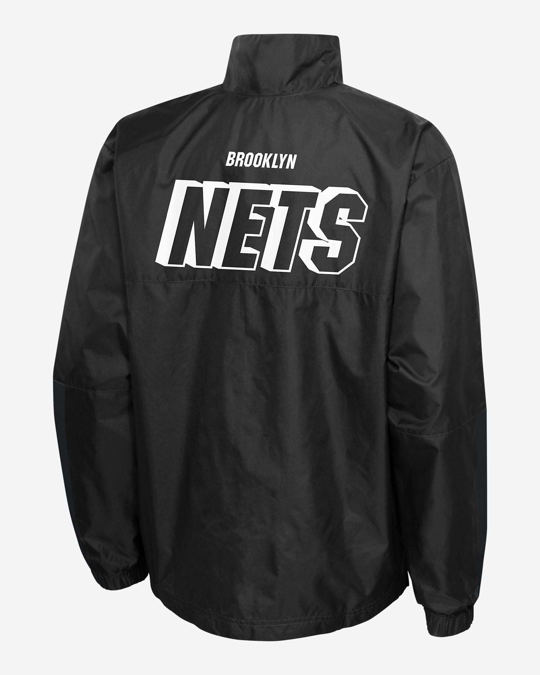 Brooklyn Nets Courtside Older Kids' (Boys') Nike NBA Tracksuit - Black