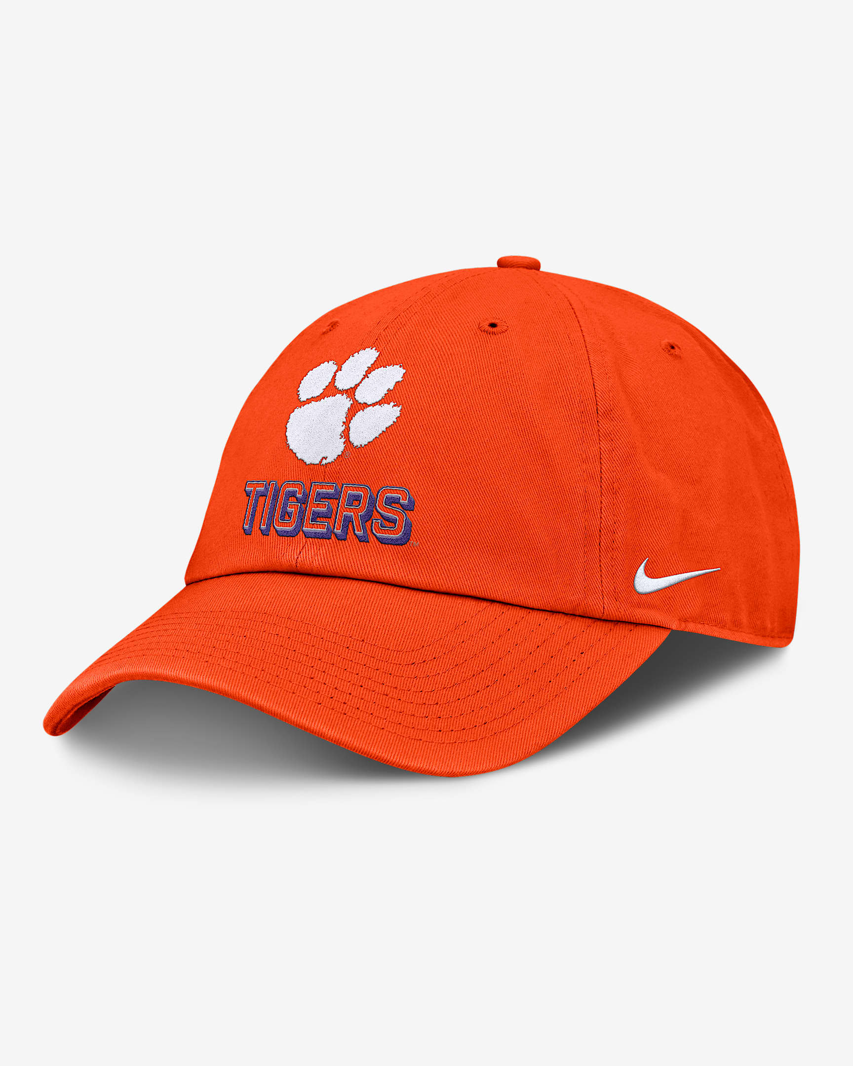 Clemson On-Field Club Gameday Men's Nike College Adjustable Hat - Orange