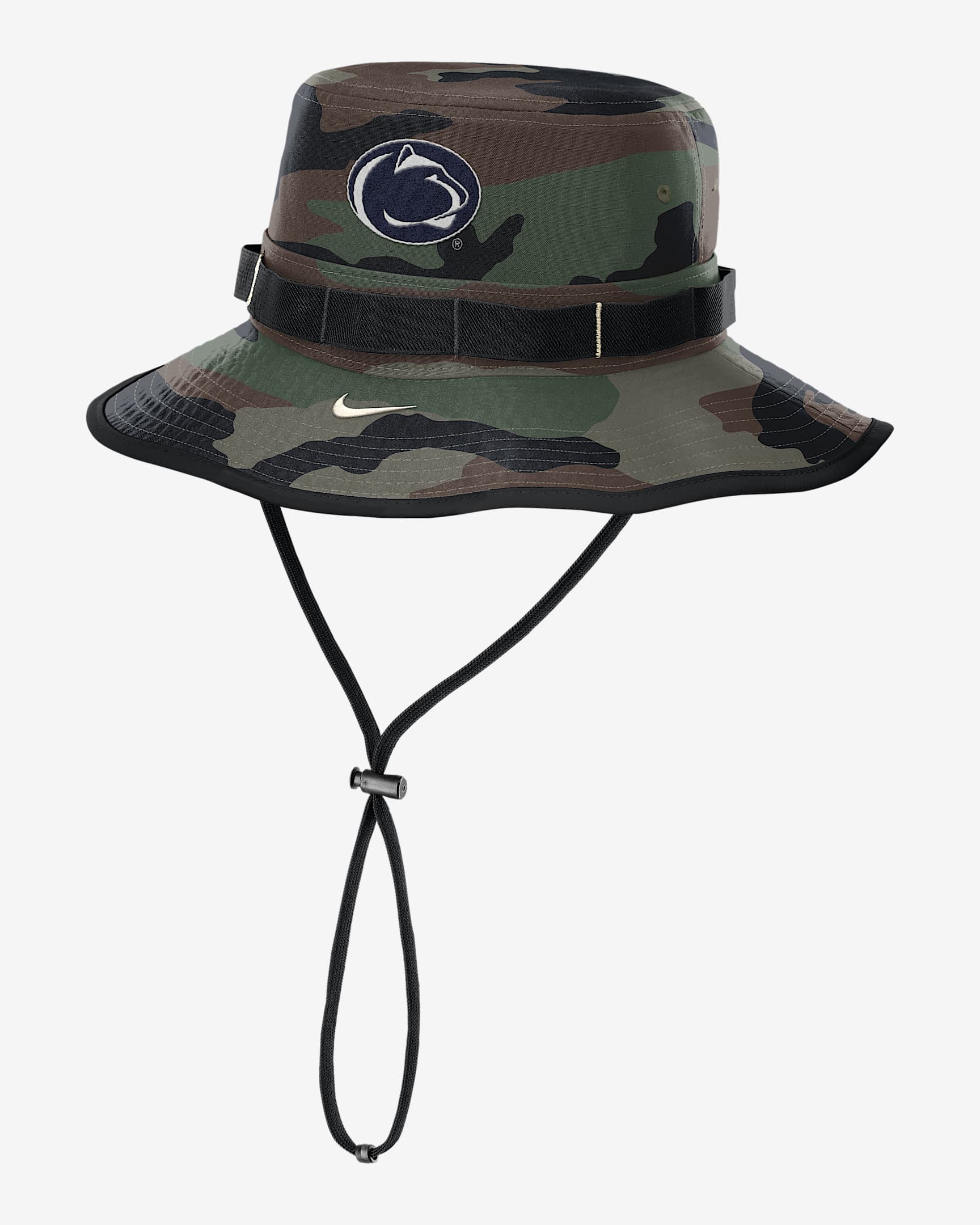 Penn State 2025 Military Appreciation Boonie Men's Nike Dri-FIT College Bucket Hat - Olive
