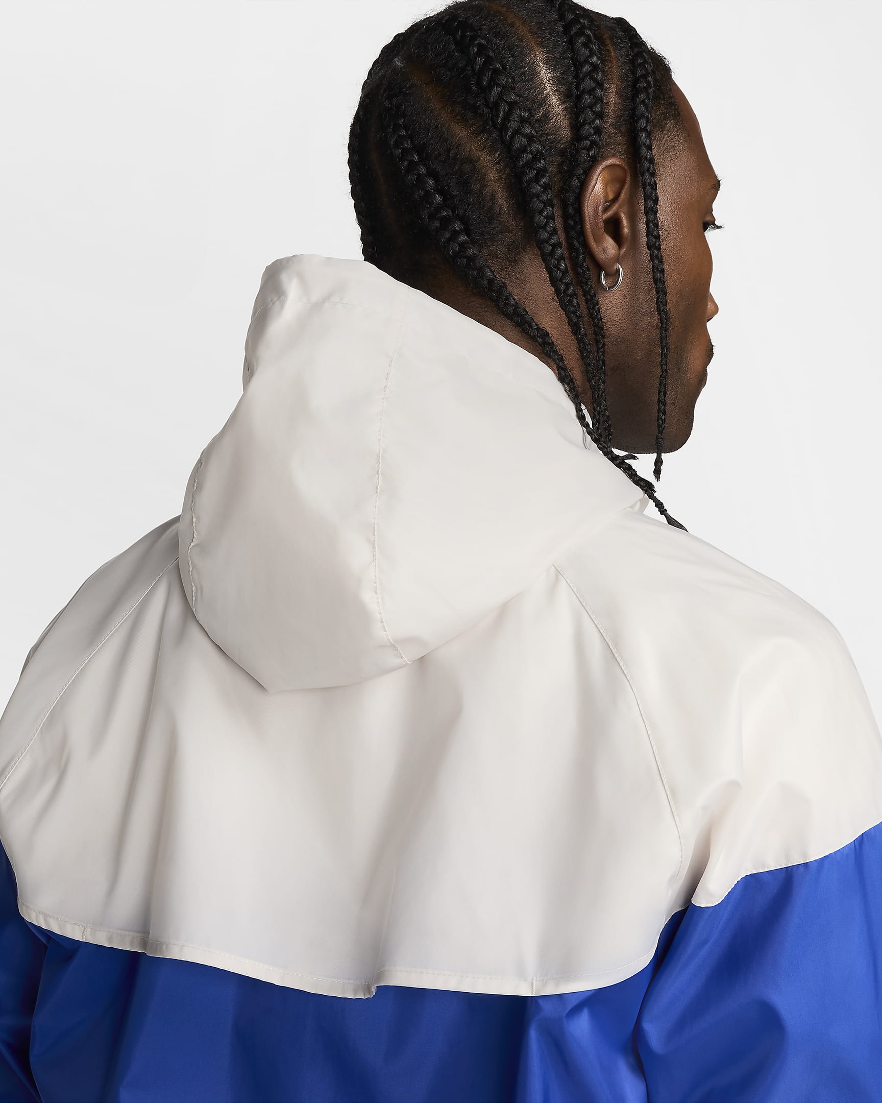 Nike Sportswear Windrunner Men's Hooded Jacket - Game Royal/Light Orewood Brown/Game Royal