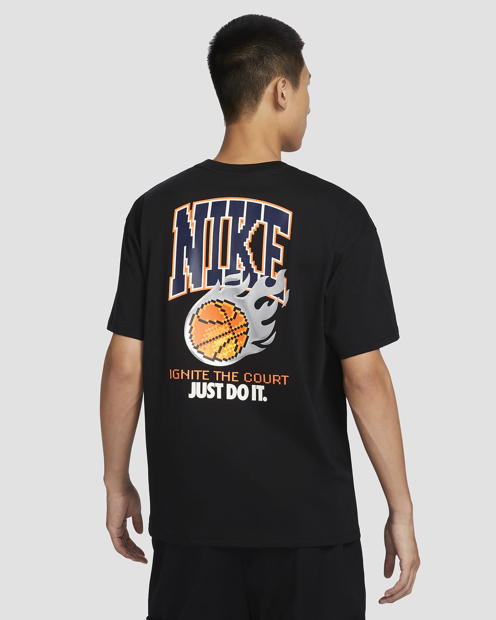 Nike Max90 Men's Basketball T-Shirt - Black