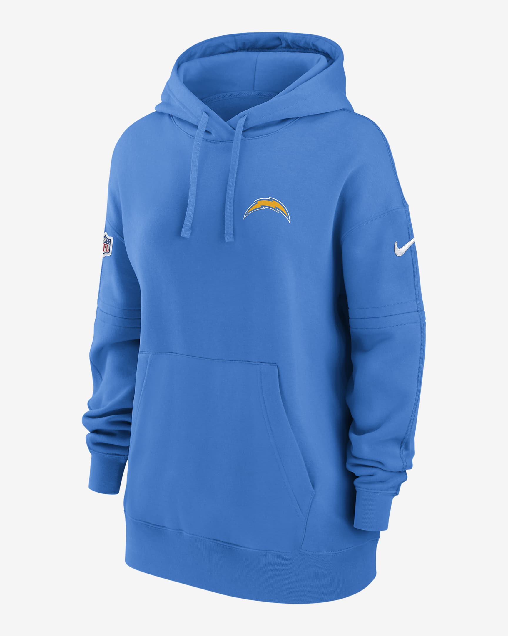 Sudadera con gorro sin cierre para mujer Nike Sideline Club (NFL Los ...