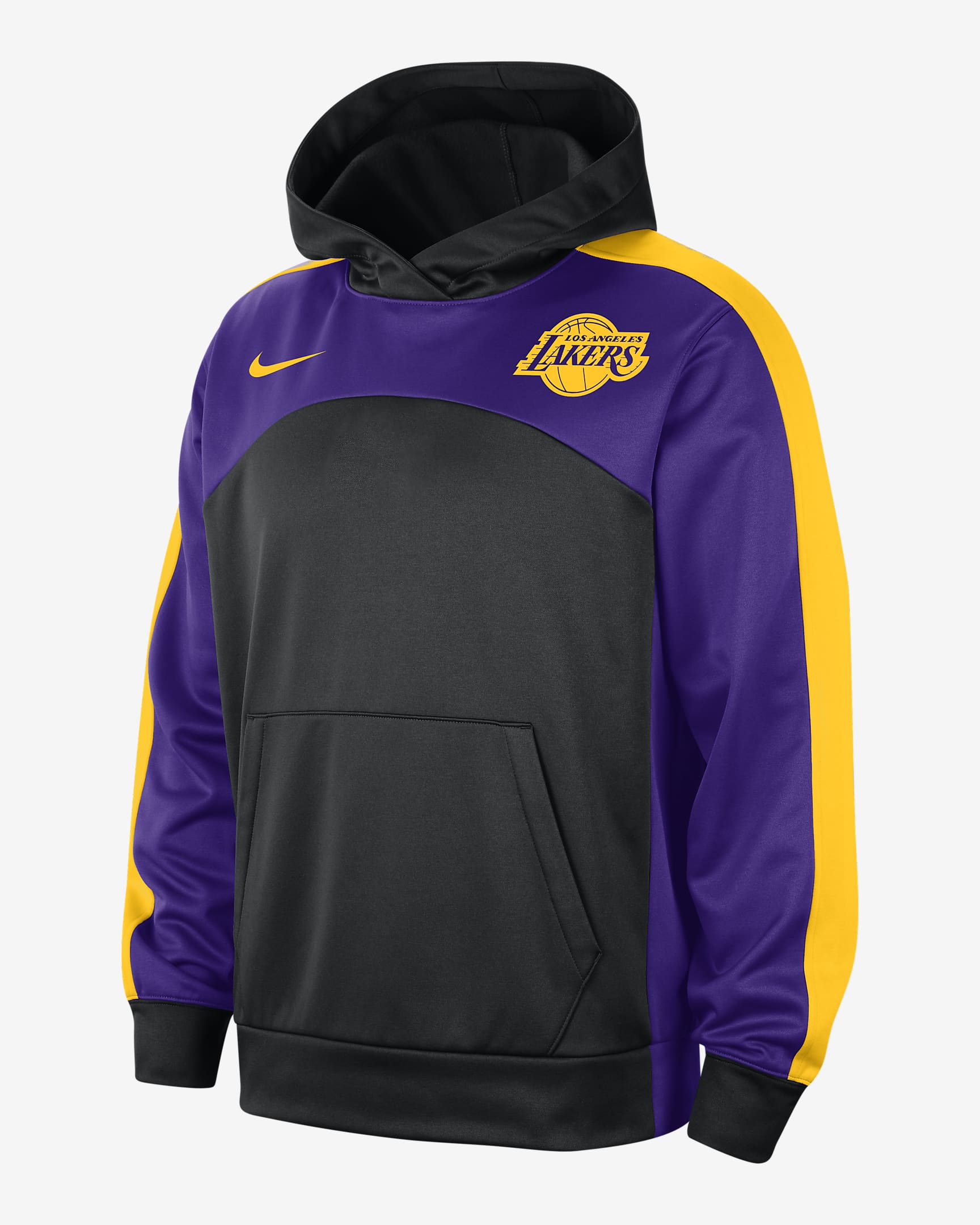 Los Angeles Lakers Starting 5 Men's Nike ThermaFIT NBA Graphic Hoodie.