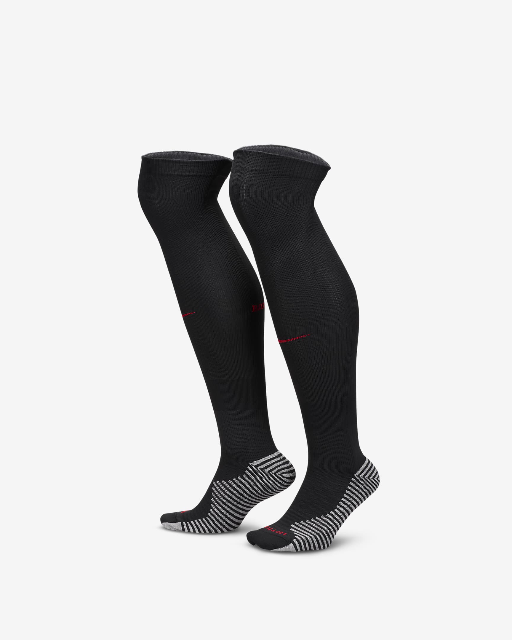 F.C. Barcelona Strike Home/Away Nike Dri-FIT Football Knee-High Socks - Black/University Red