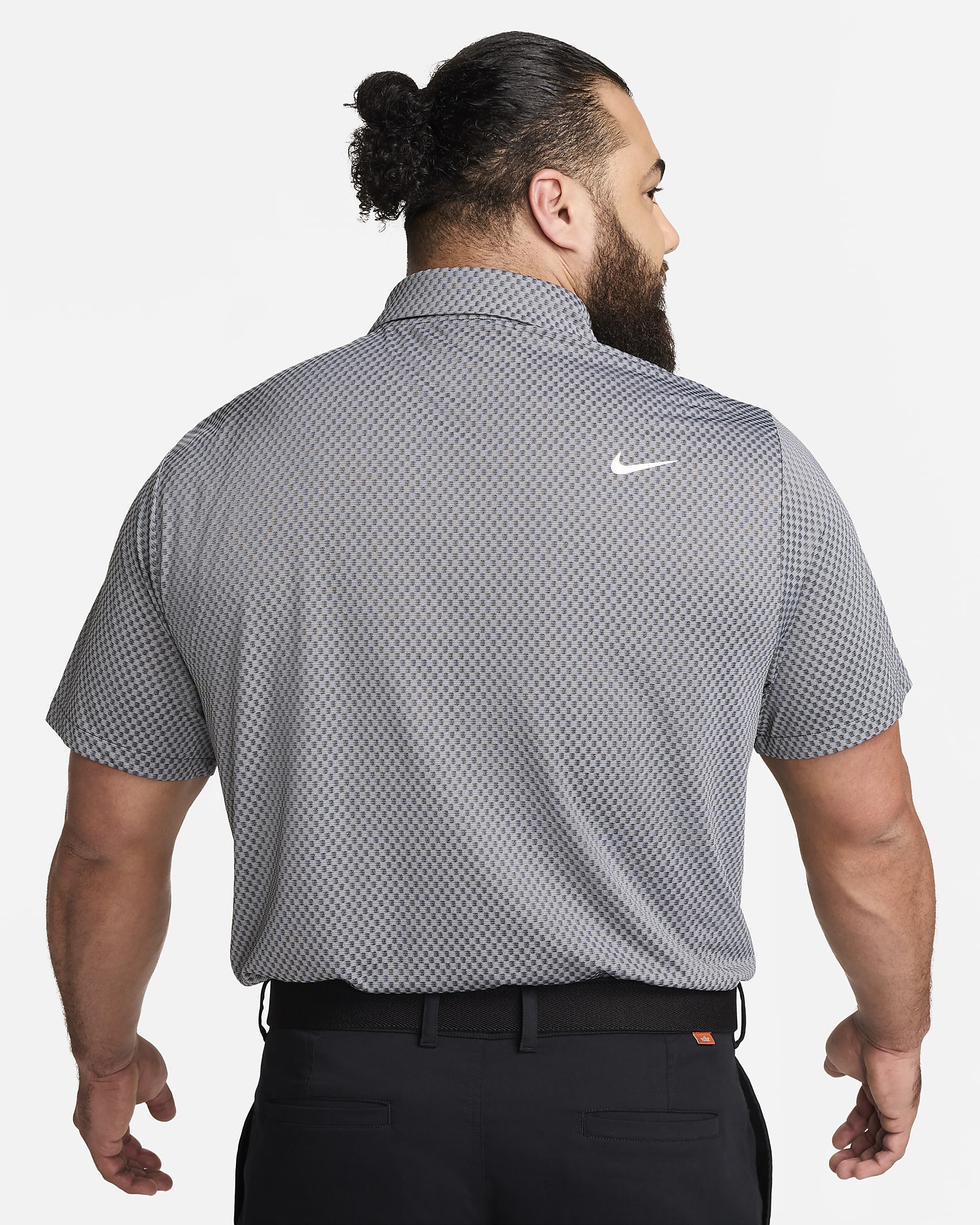 Nike Tour Men's Dri-FIT Golf Polo - Black/Dark Smoke Grey/Light Smoke Grey/White