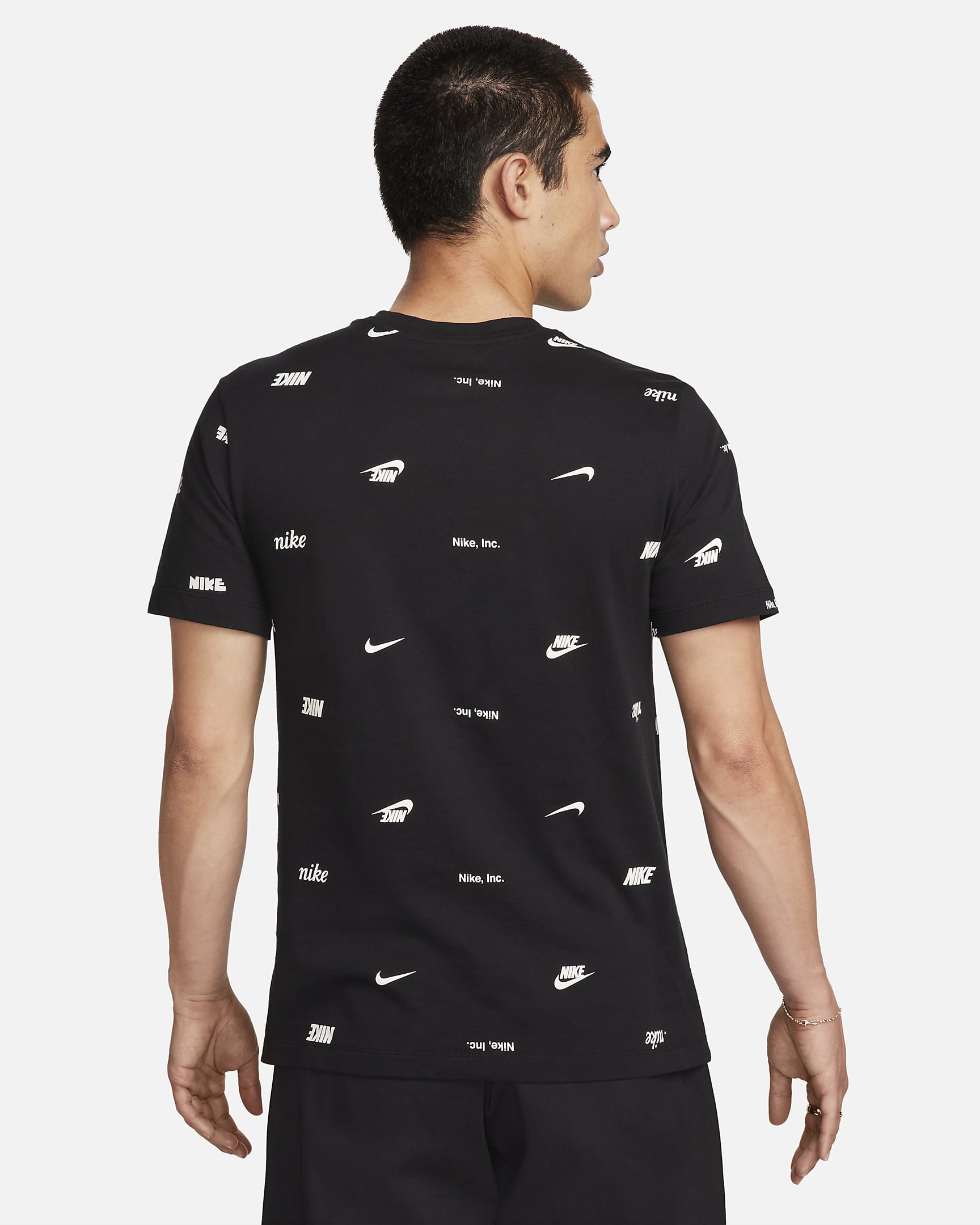 Nike Club Men's Allover Print T-Shirt. Nike JP