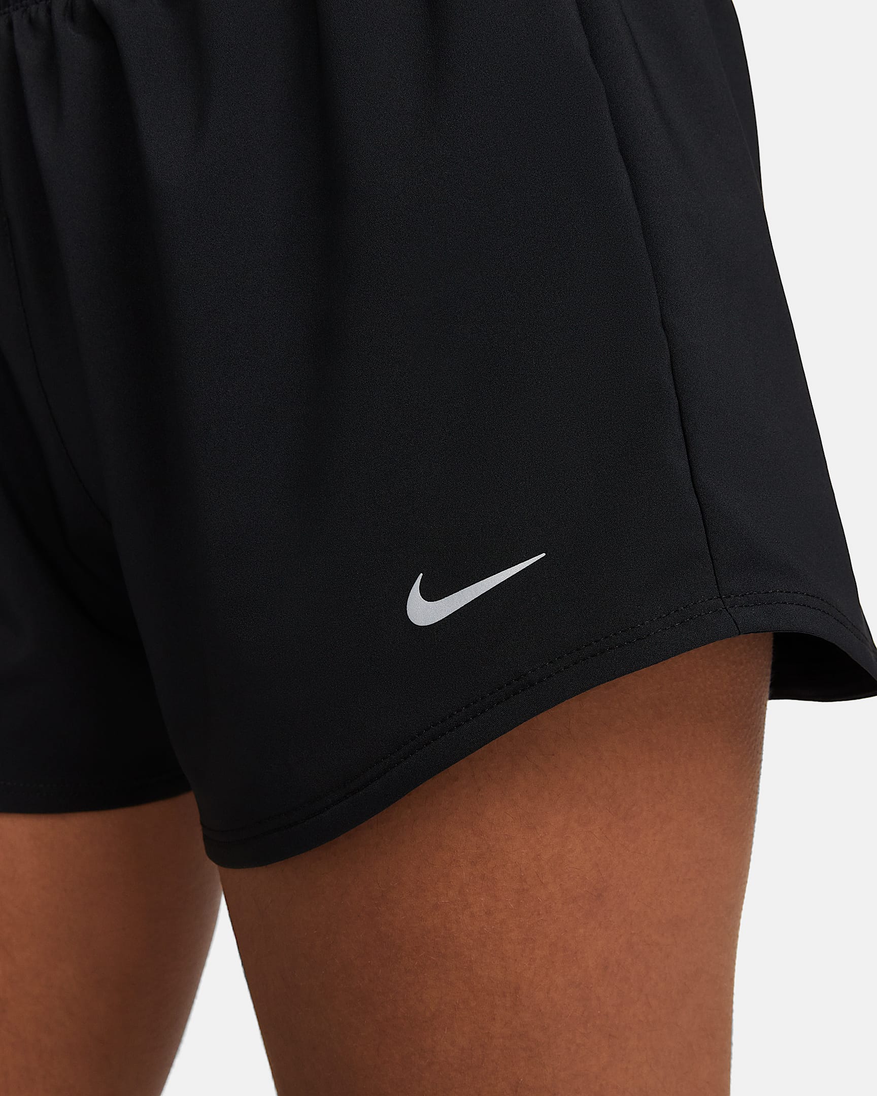 Nike One Women's DriFIT MidRise 8cm (approx.) BriefLined Shorts. Nike SI