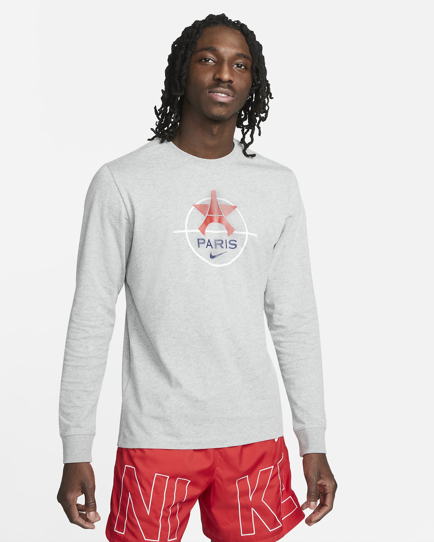 Paris Saint-Germain Knockout Men's Nike Football Long-Sleeve T-Shirt ...