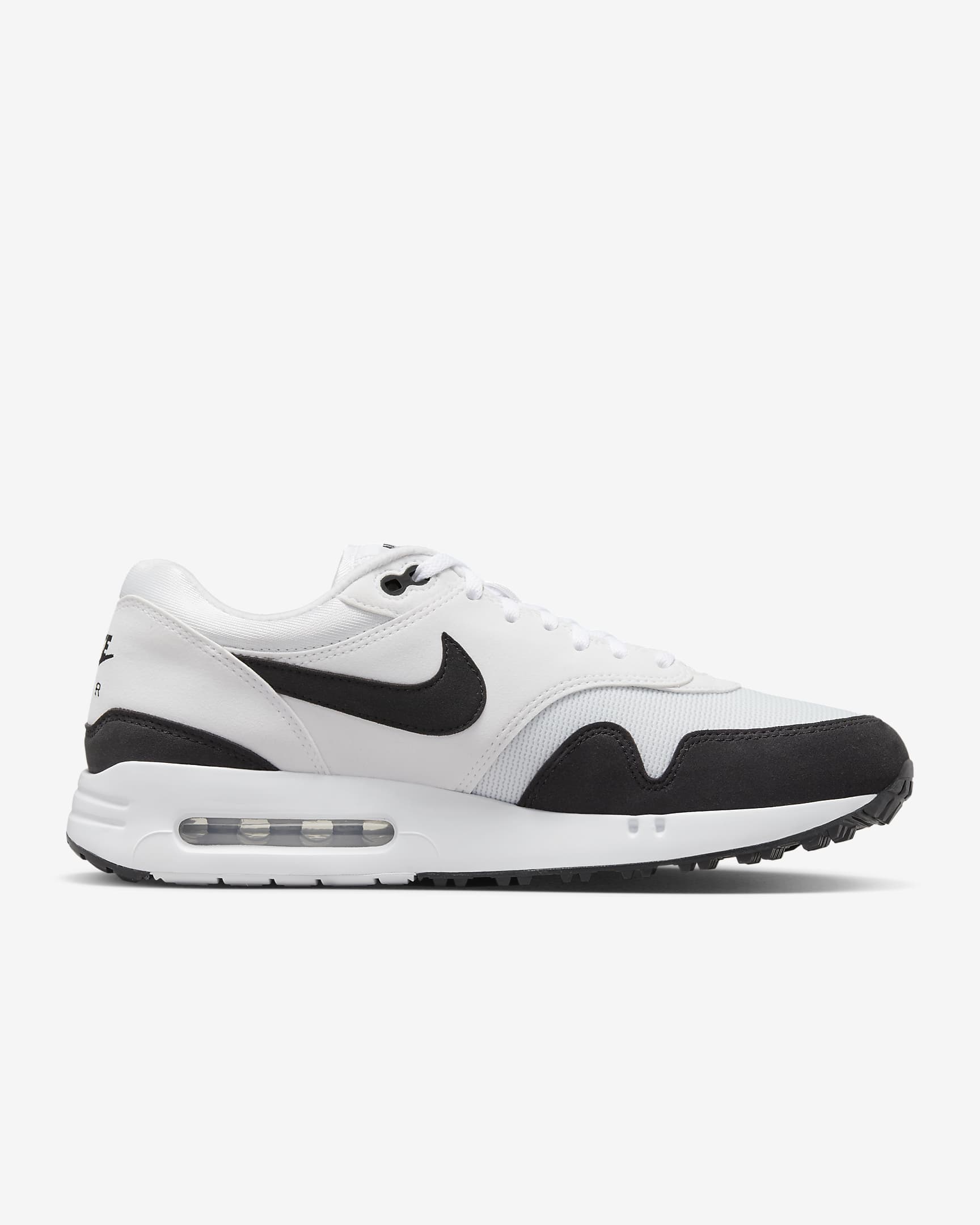 Chaussure de golf Nike Air Max 1 '86 OG G pour homme - Blanc/Noir