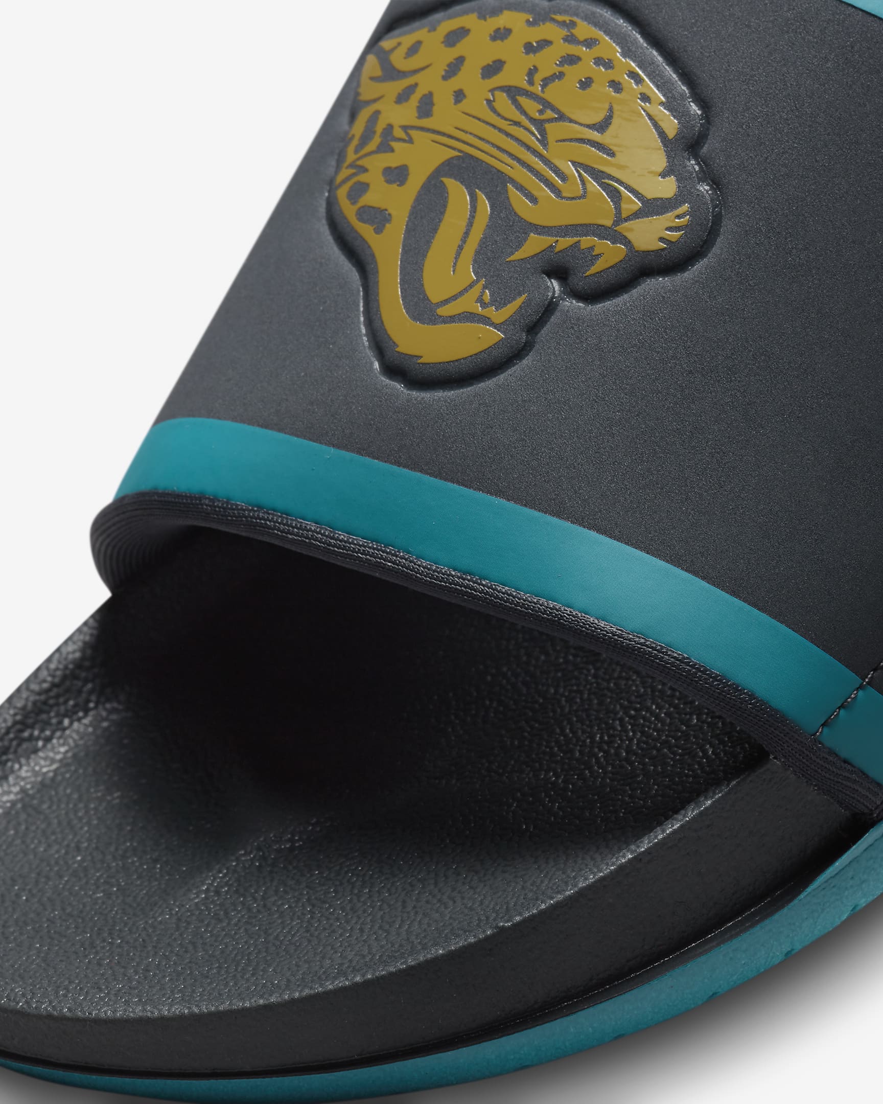 Nike Offcourt (NFL Jacksonville Jaguars) Slide - Anthracite/Blustery/Ochre