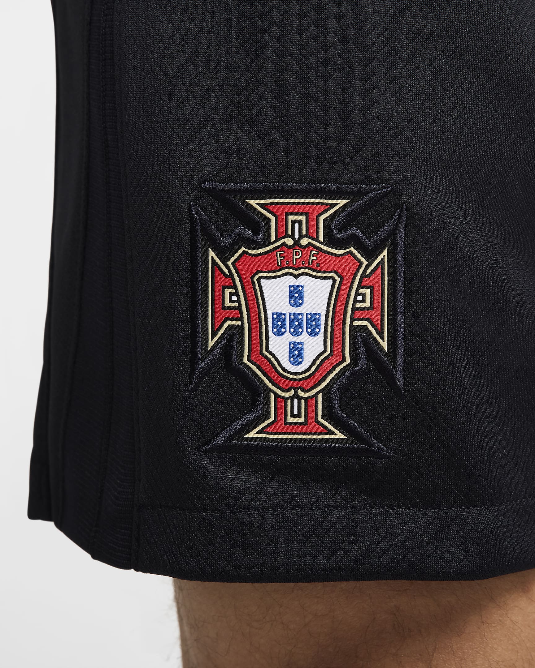 Short de foot Nike Dri-FIT replica Portugal 2024 Stadium Extérieur pour homme - Pitch Blue/Sail