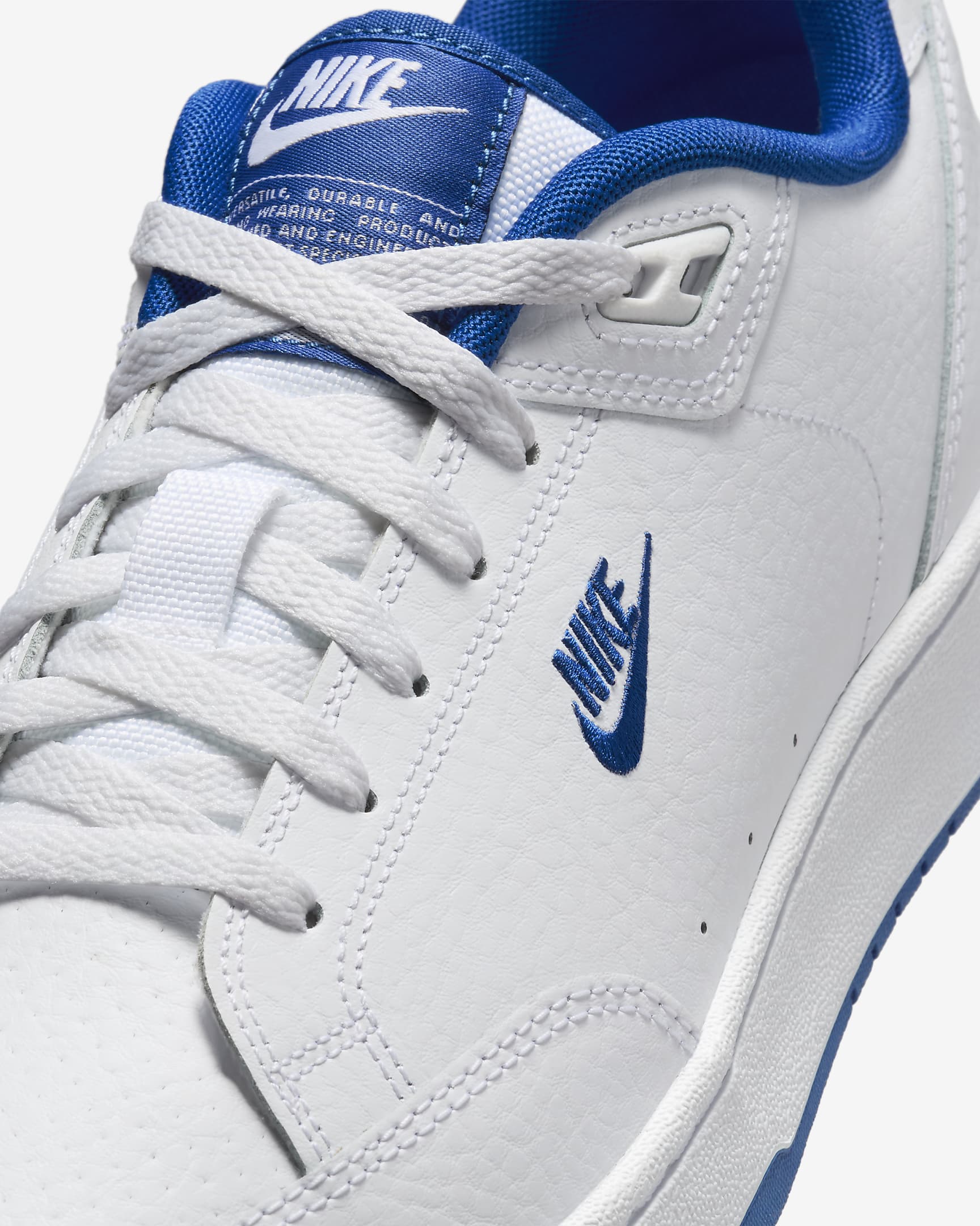 Nike Grandstand II Men's Shoes - White/Team Royal