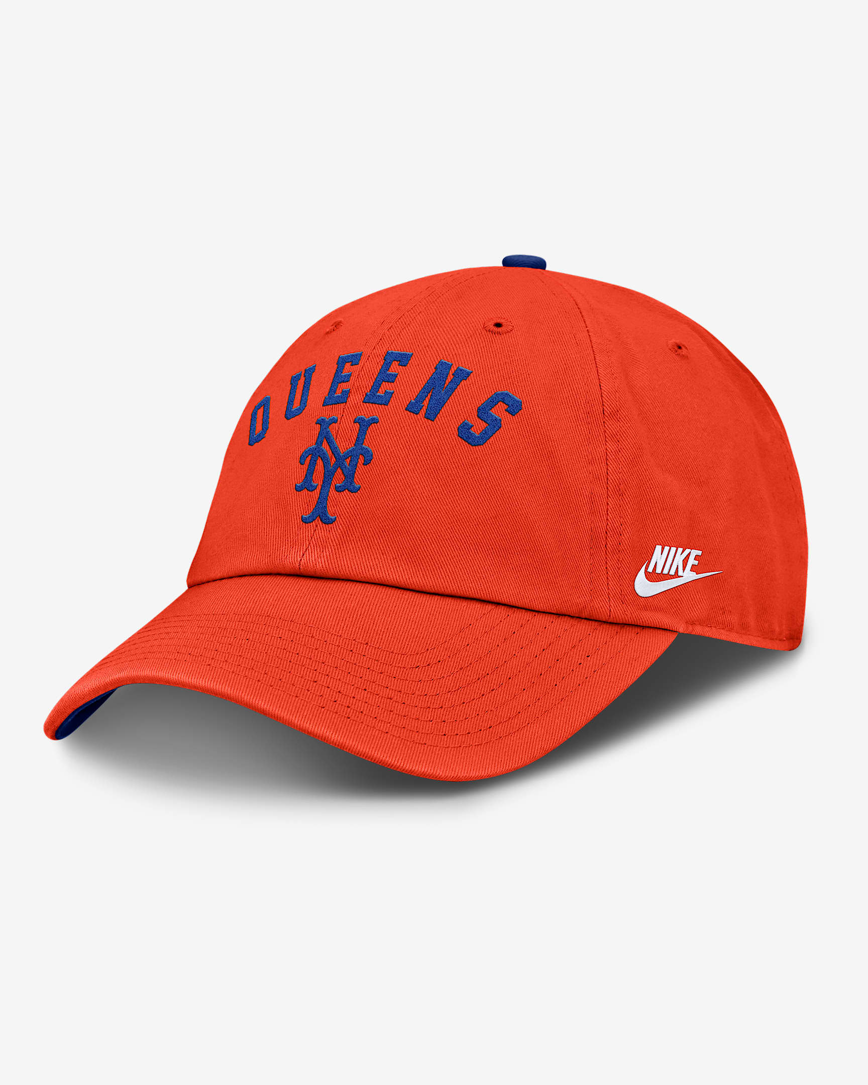 New York Mets Cooperstown Club Men's Nike MLB Adjustable Hat - Orange