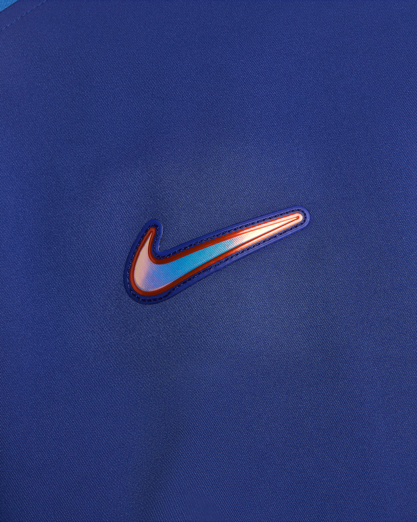 Damska piłkarska kurtka przedmeczowa Nike Dri-FIT Chelsea F.C. Strike - Rush Blue/Obsidian/Light Photo Blue