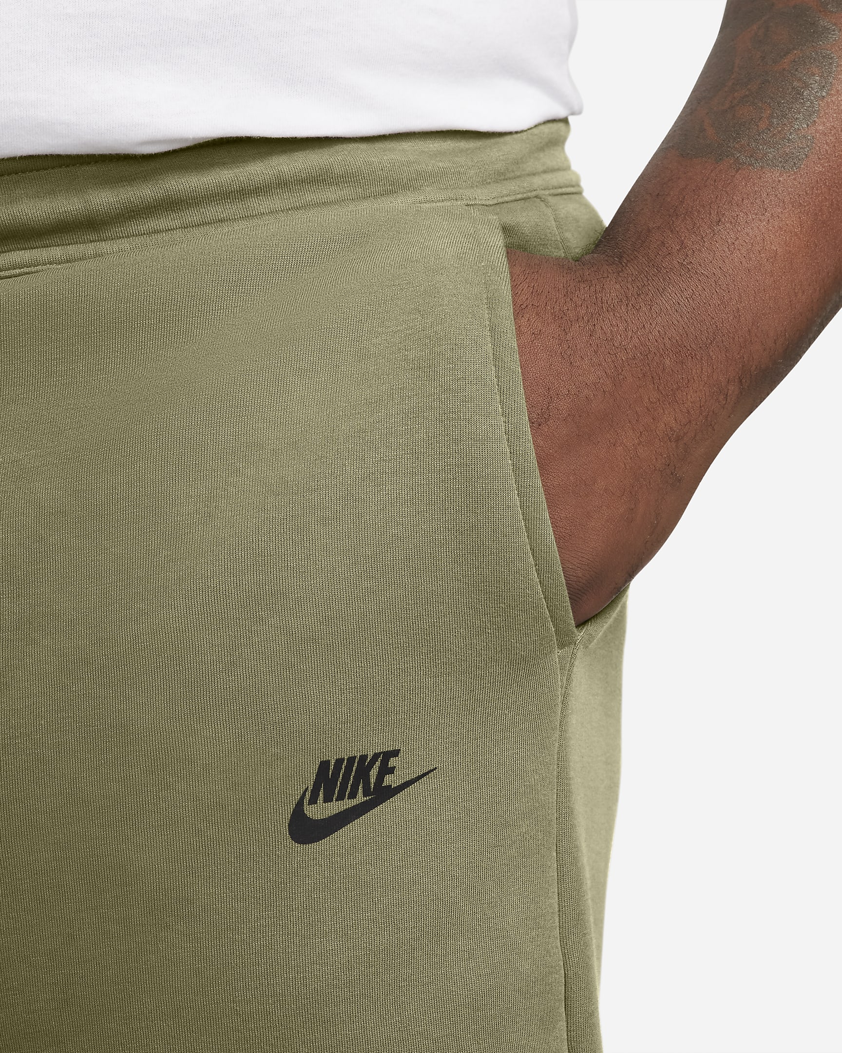 mens tech fleece shorts