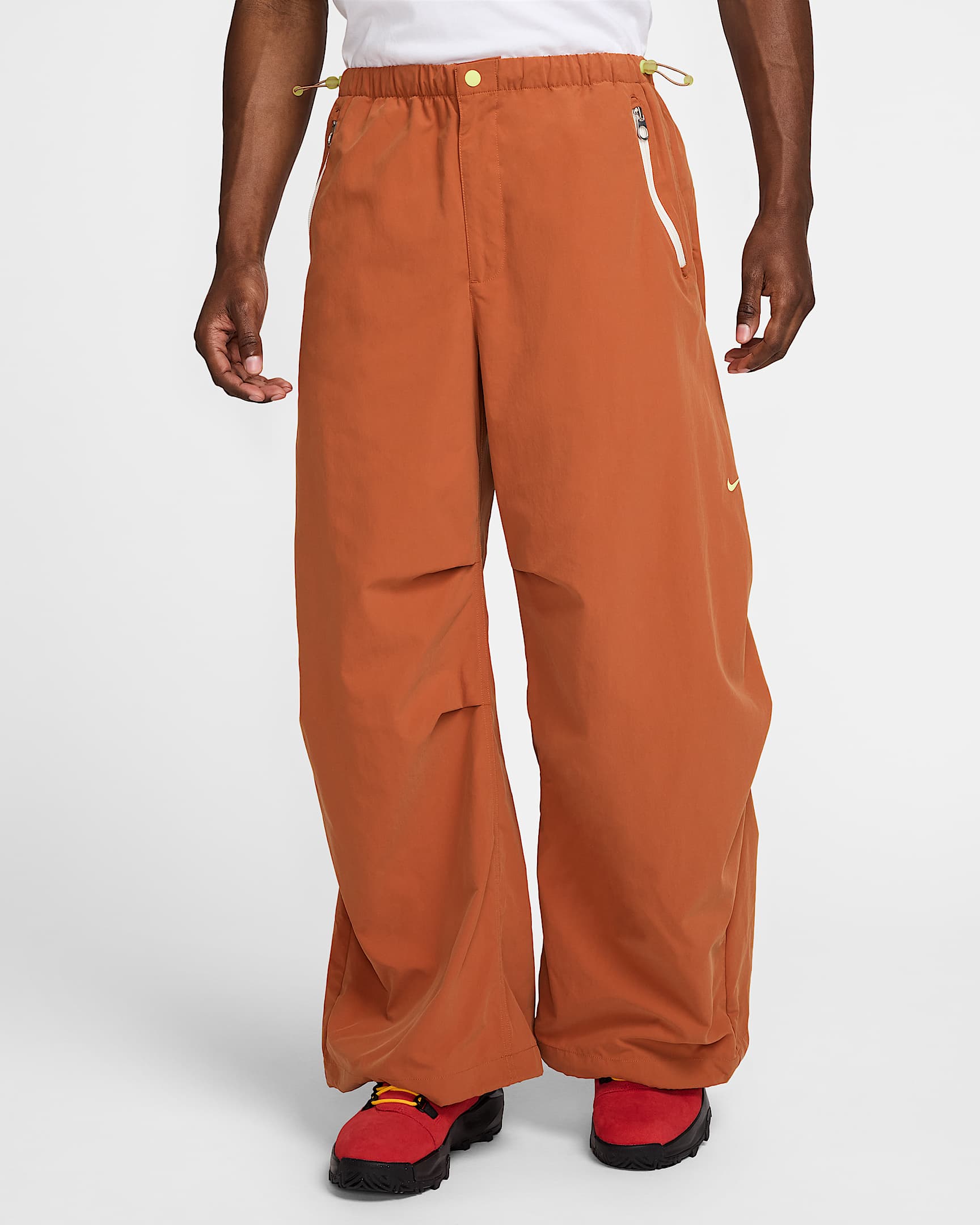 Nike Project F.R.O.G. Pantalón holgado - Hombre - Dark Russet/Light Lemon Twist/Light Lemon Twist
