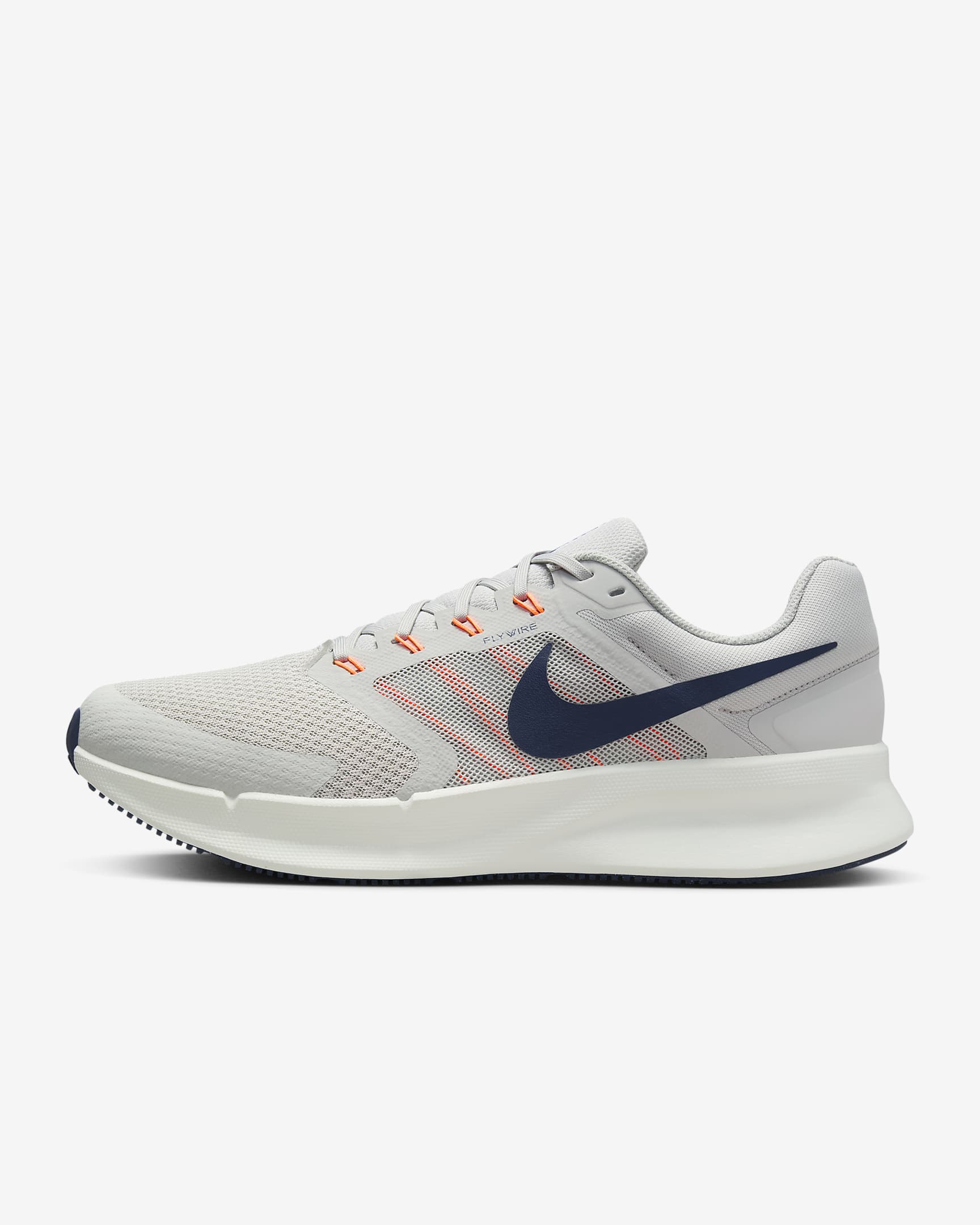 Nike Run Swift 3 Men's Road Running Shoes - Light Iron Ore/Sail/Total Orange/Thunder Blue