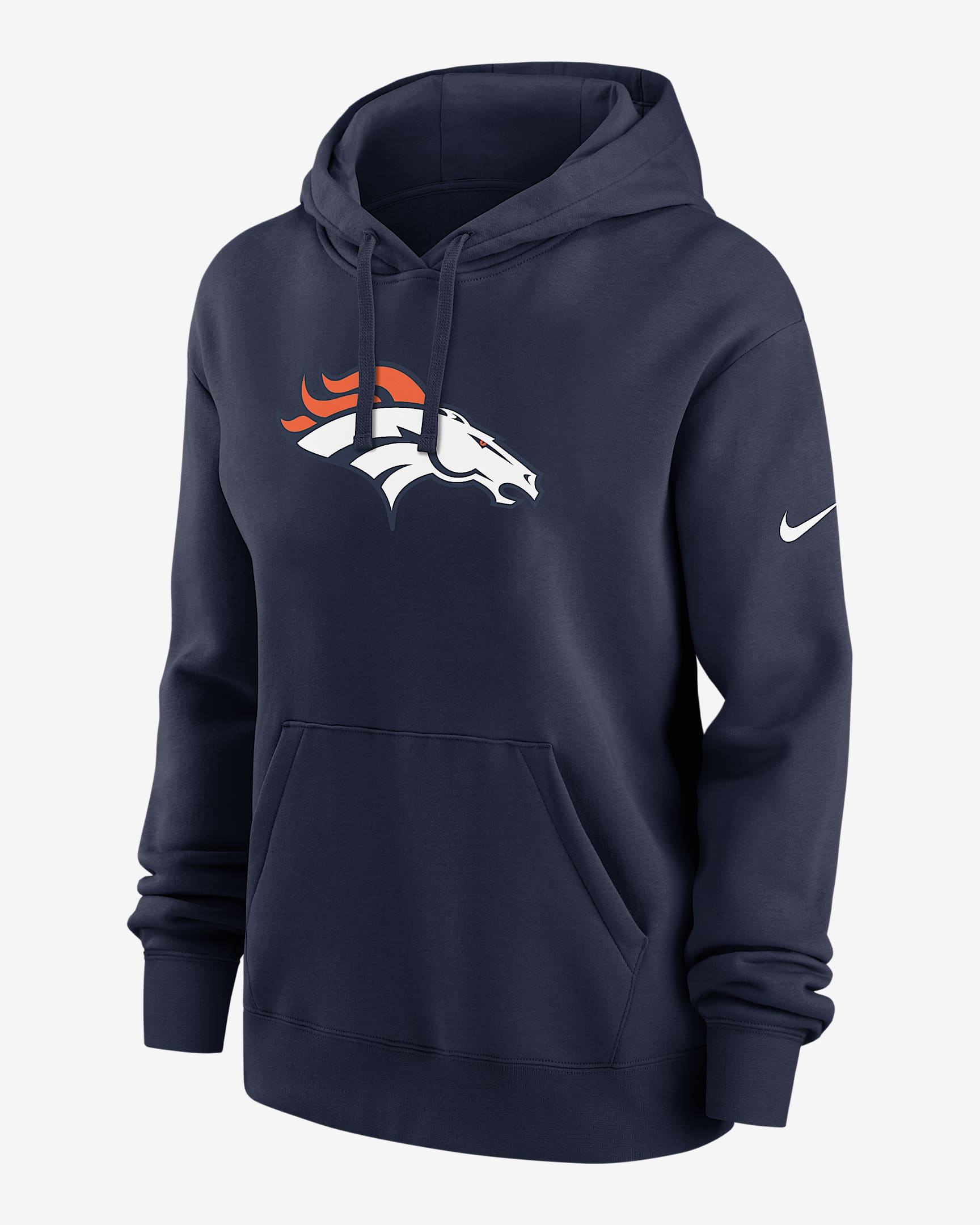 Denver Broncos Club Women's Nike NFL Pullover Hoodie - Navy
