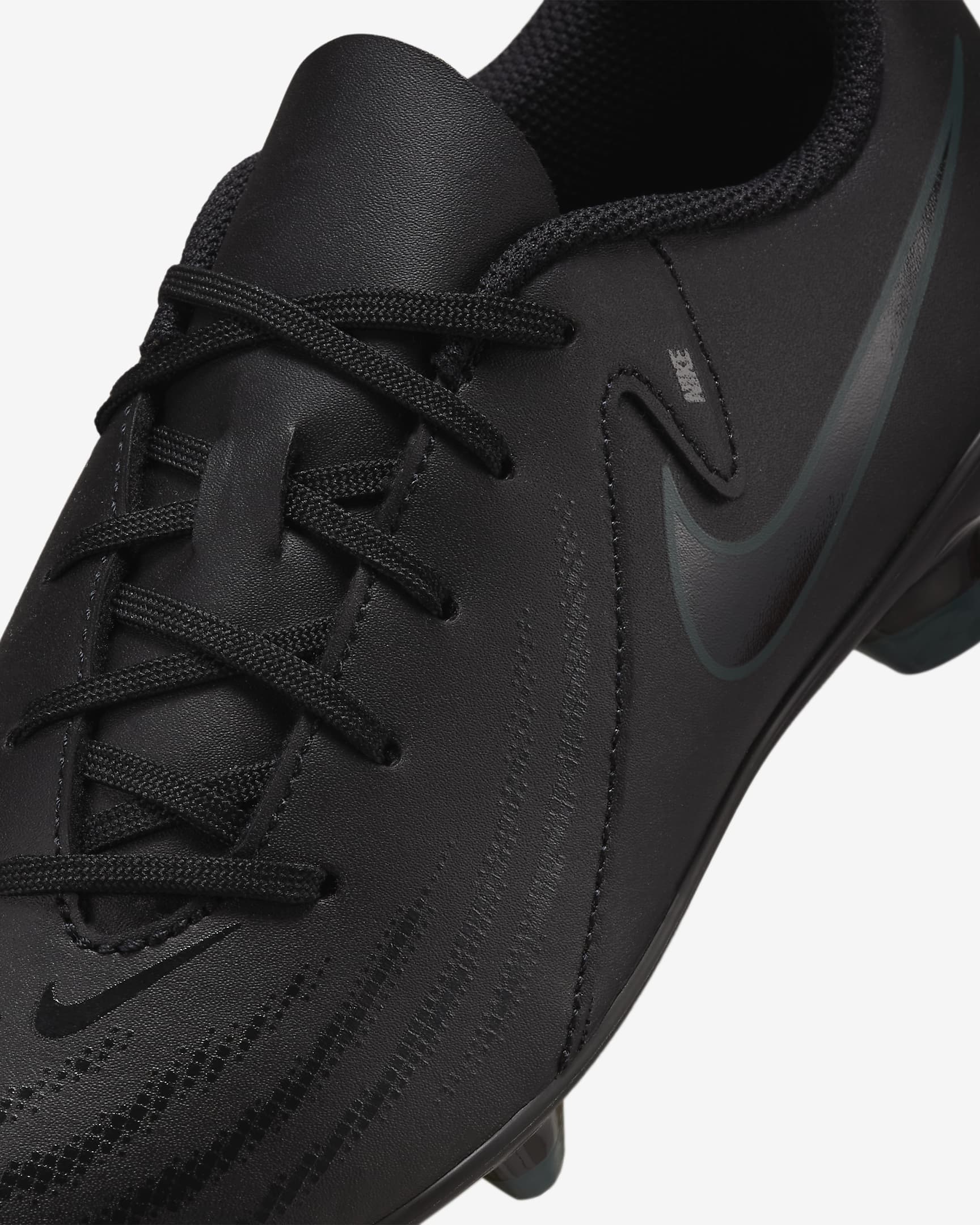 Nike Jr. Phantom GX 2 Club Botes de futbol MG de perfil baix - Nen/a i nen/a petit/a - Negre/Deep Jungle/Negre