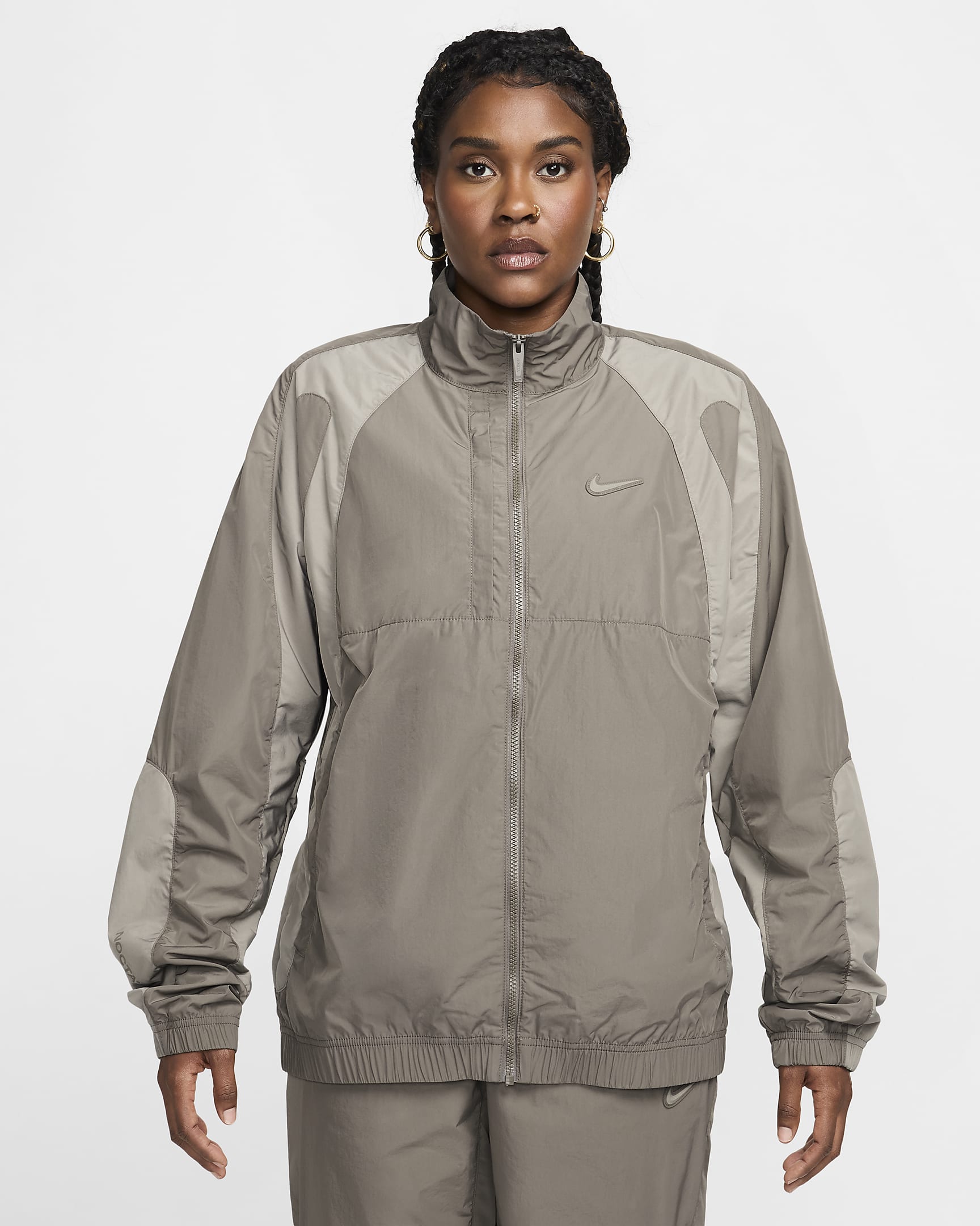 Track jacket Northstar in nylon NOCTA - Olive Grey/Moon Fossil/Moon Fossil