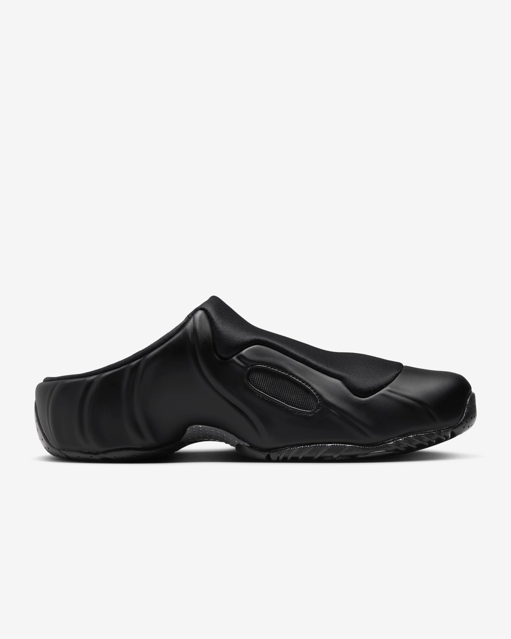 Clogs para hombre Nike Clogposite - Negro/Blanco/Plata metalizado/Negro