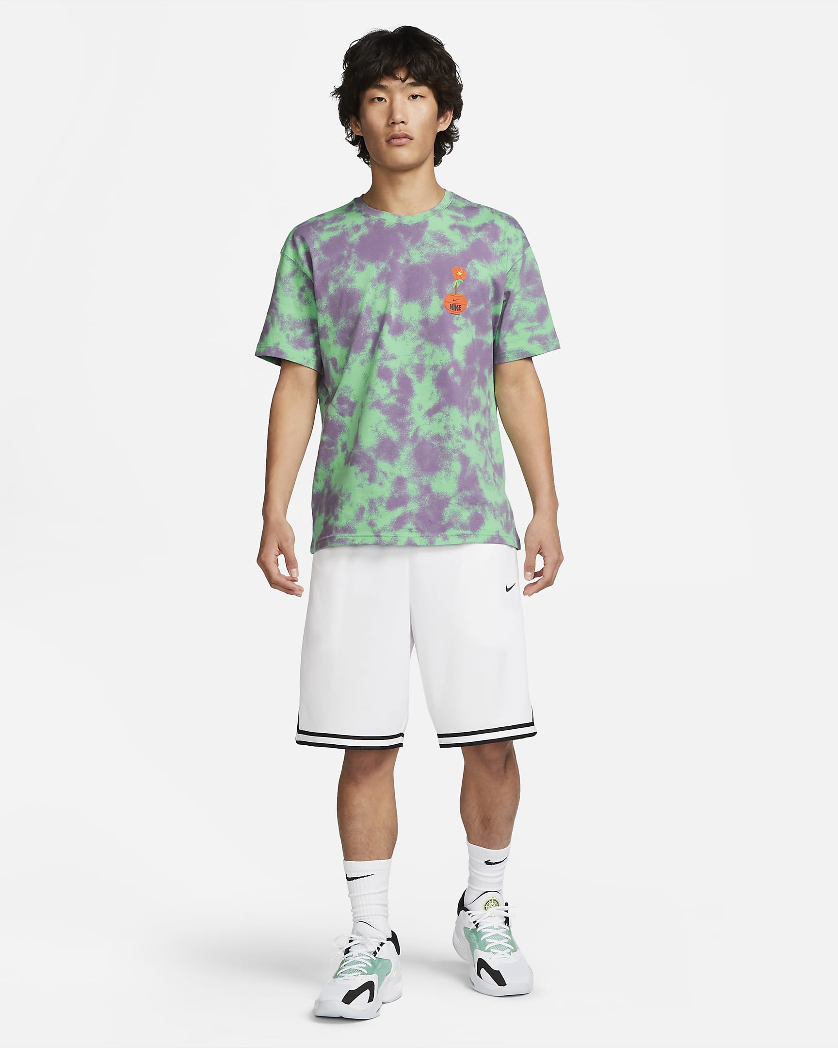 Nike Max90 Men's Basketball T-Shirt - Spring Green