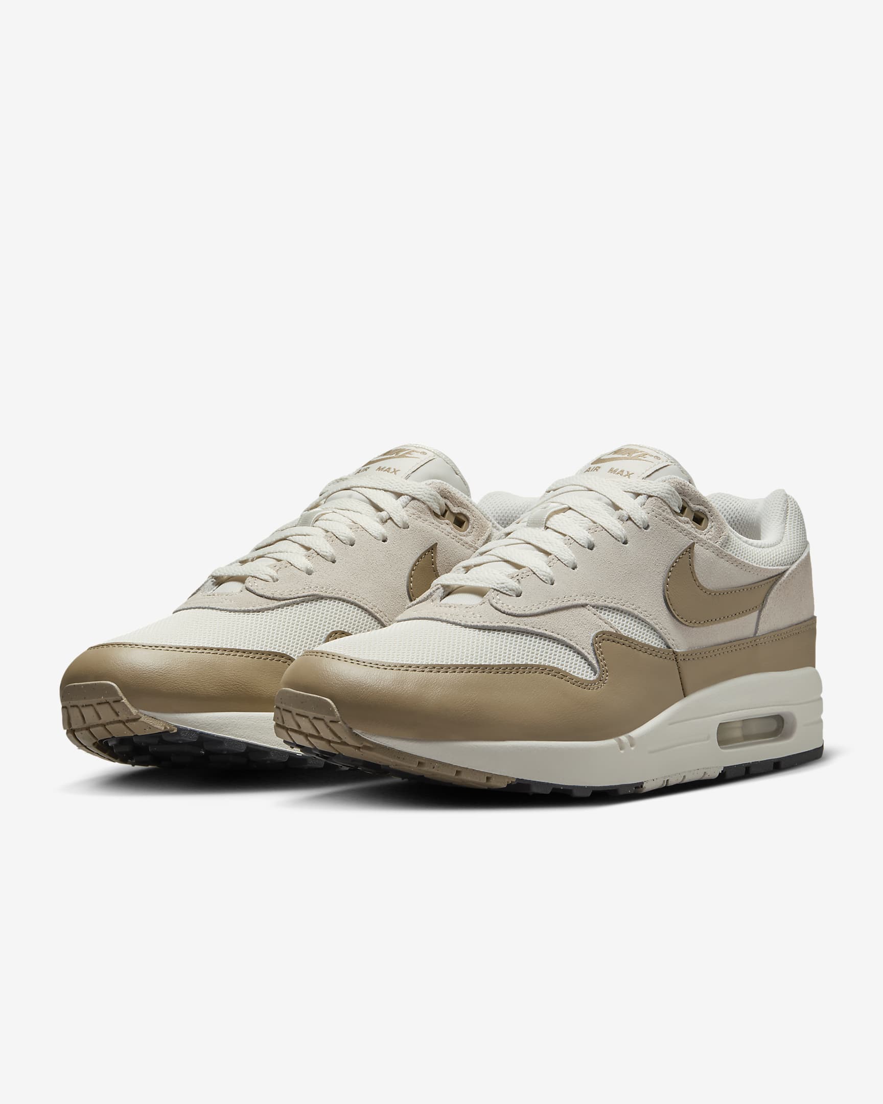 รองเท้าผู้ชาย Nike Air Max 1 Essential - Phantom/Light Orewood Brown/ดำ/Khaki