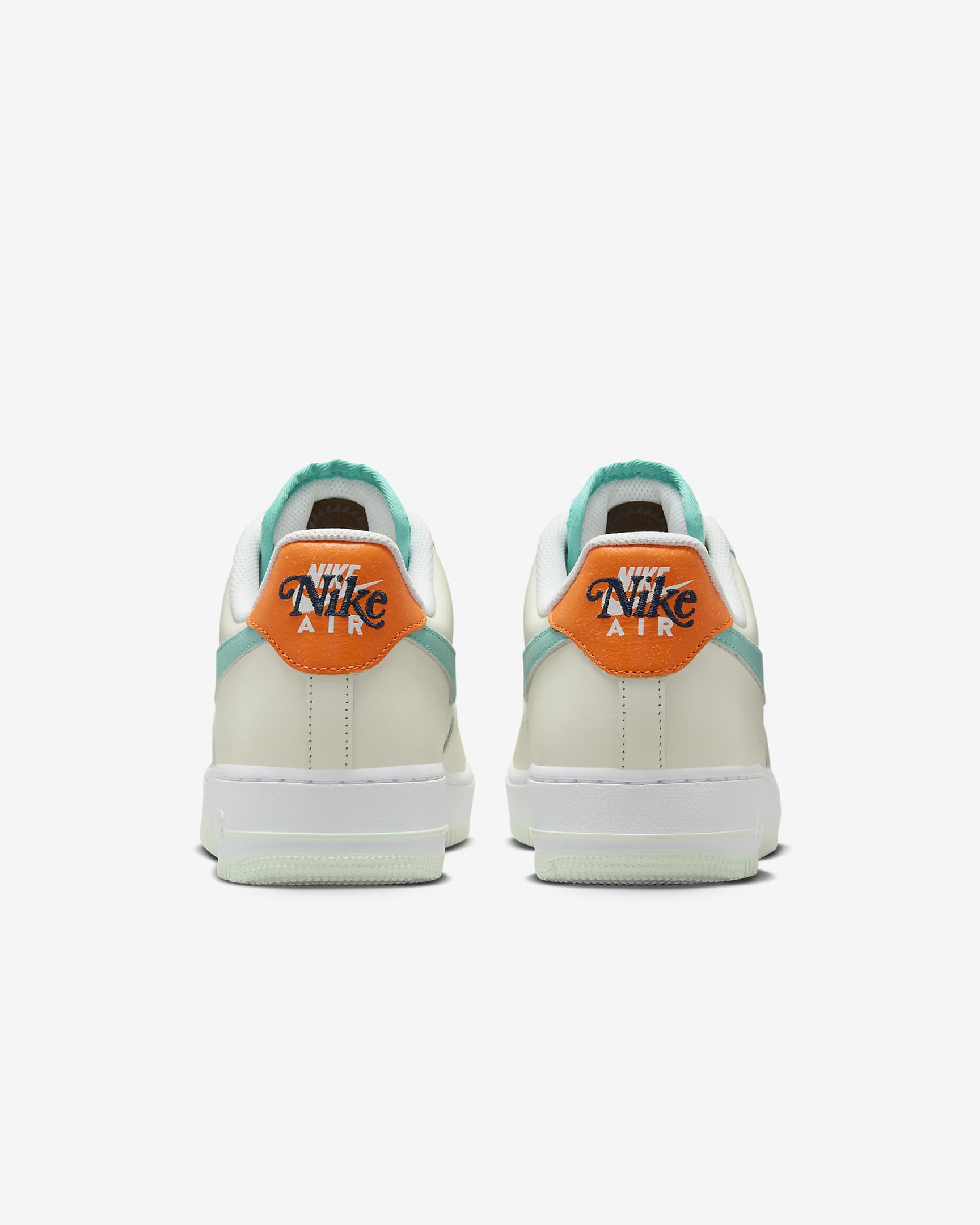 Nike Air Force 1 '07 男鞋 - Sail/白色/Barely Green/Green Frost