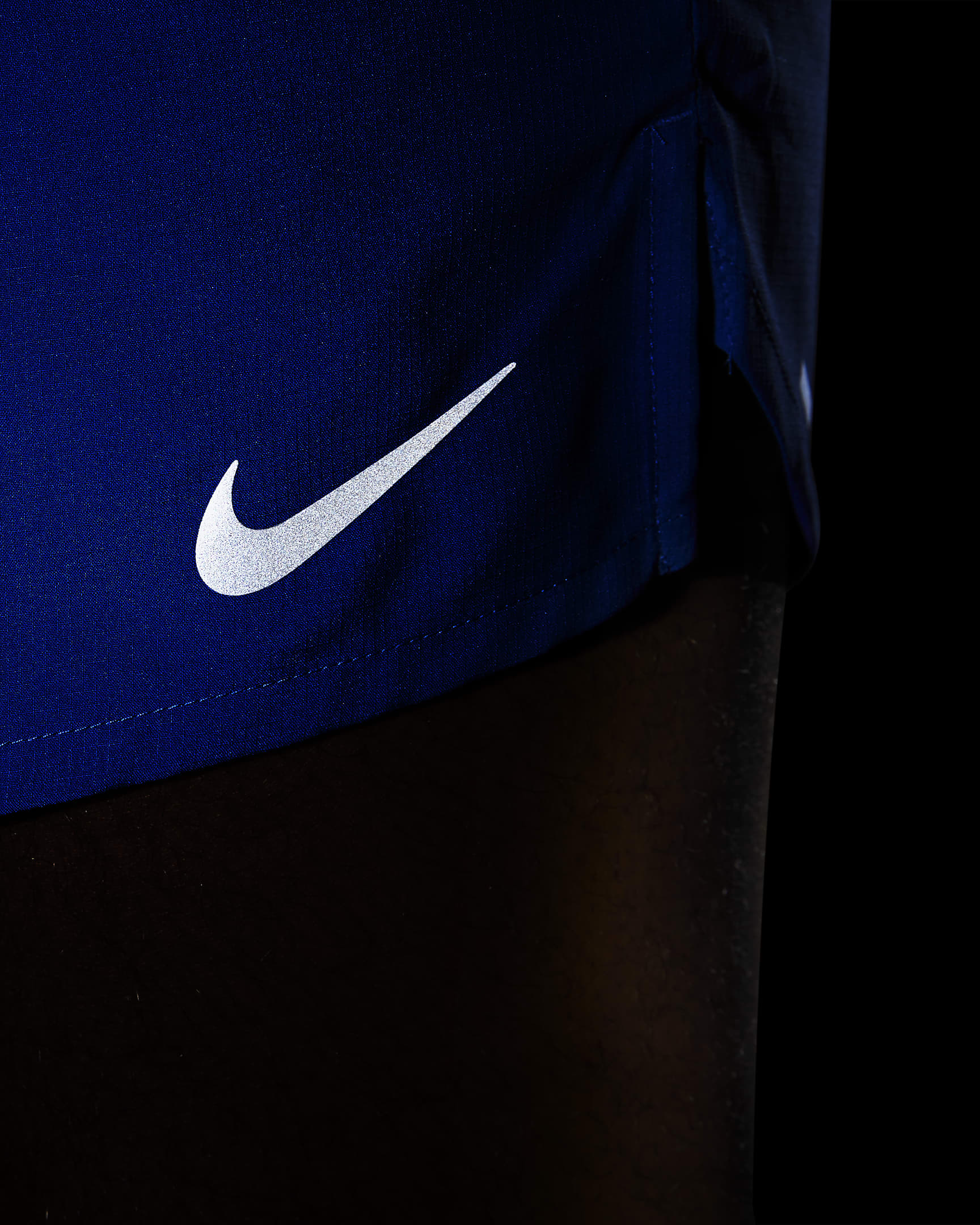 Nike Stride Dri-FIT hardloopshorts met binnenbroek voor heren (18 cm) - Game Royal/Zwart